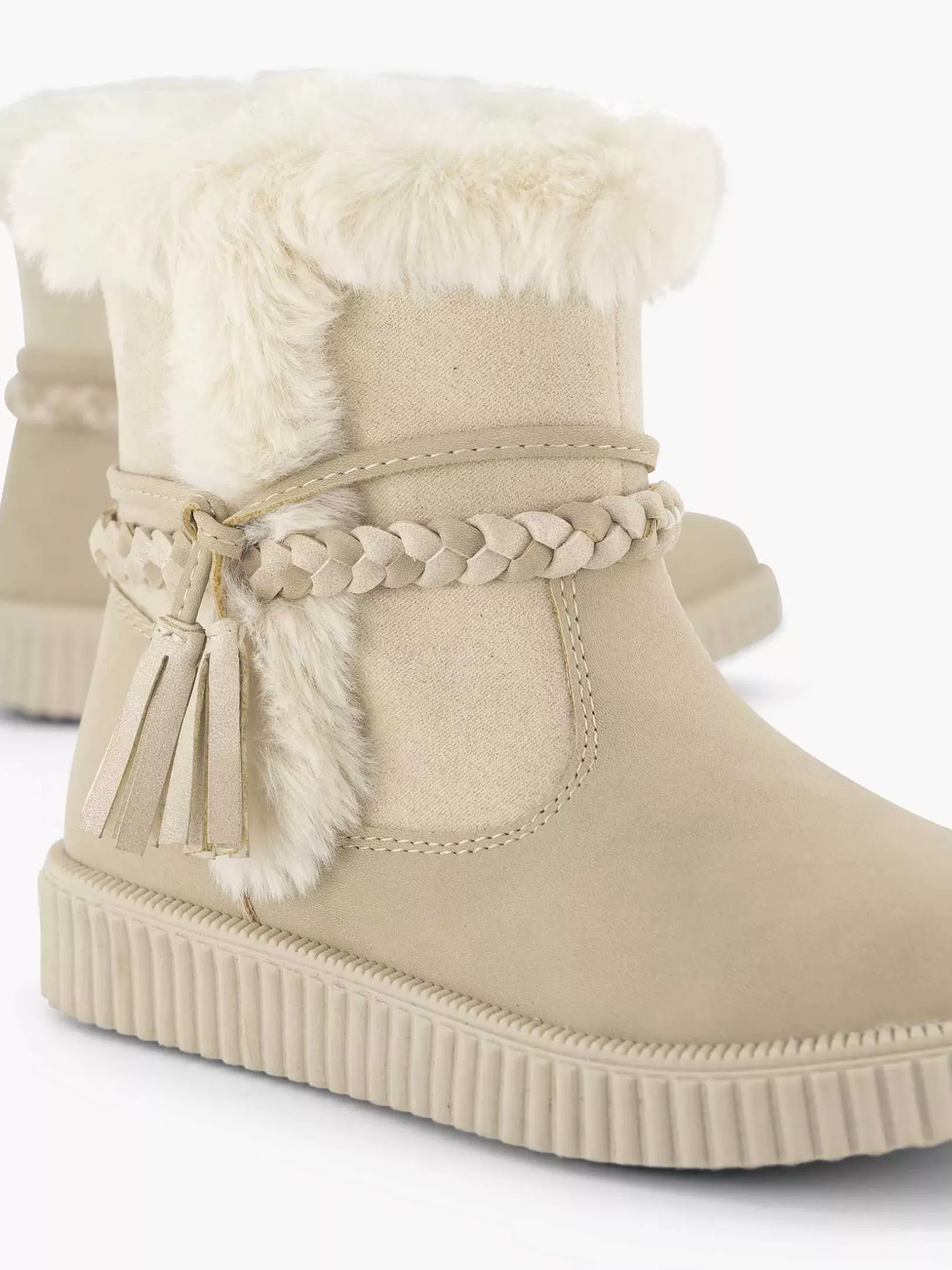 Children Graceland Beige Boot Teddy