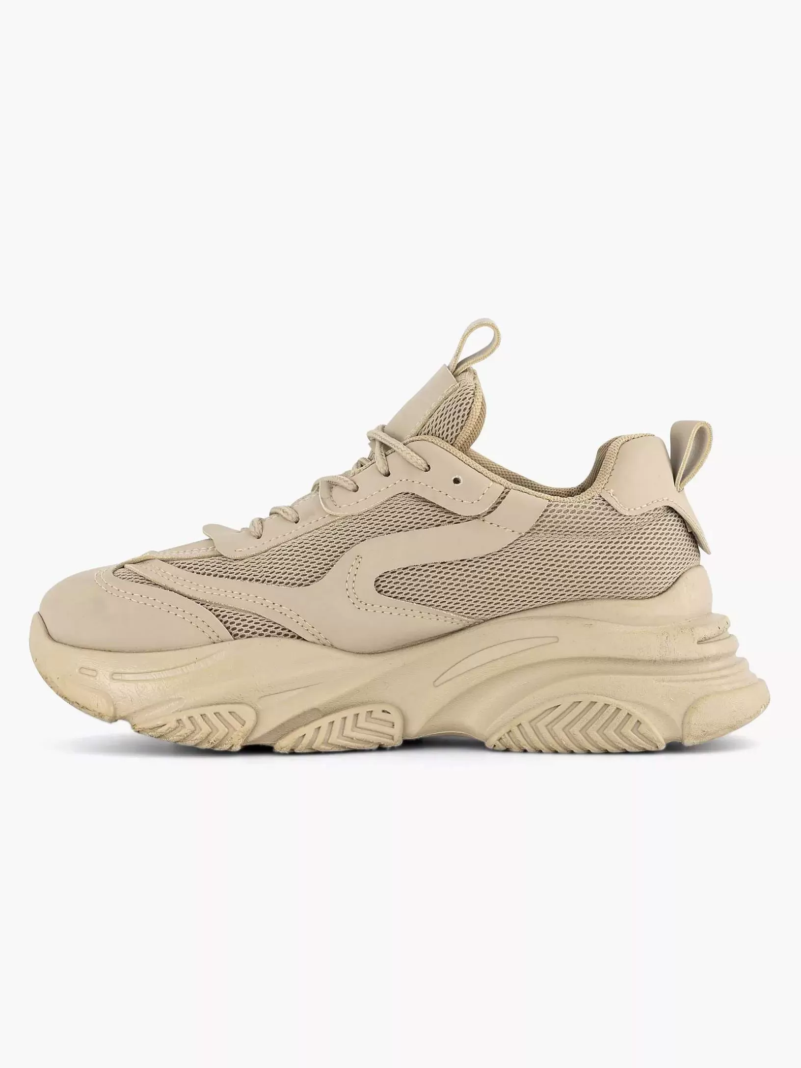 Ladies Oxmox Beige Chunky Sneaker