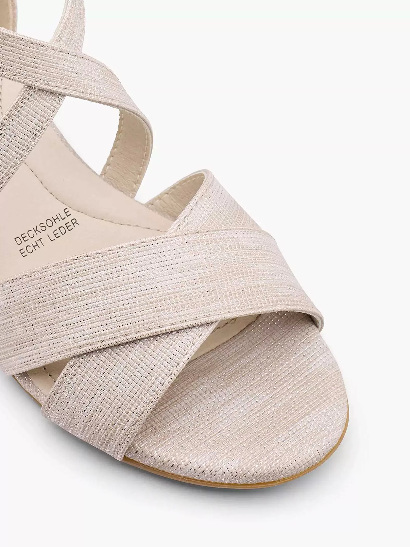 Ladies Medicus Beige Comfort Sandal