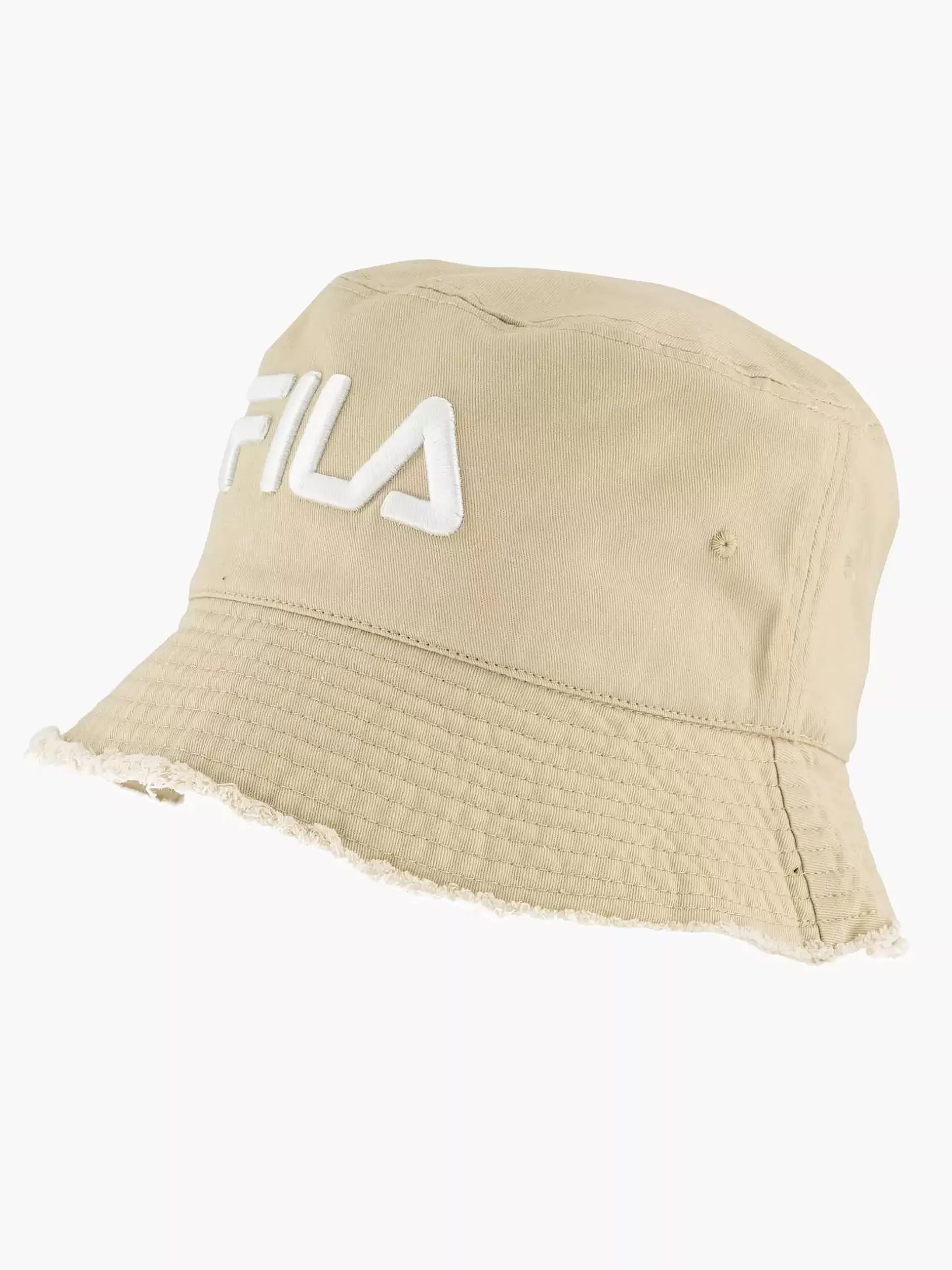 Ladies FILA Beige Bucket Hat Mit