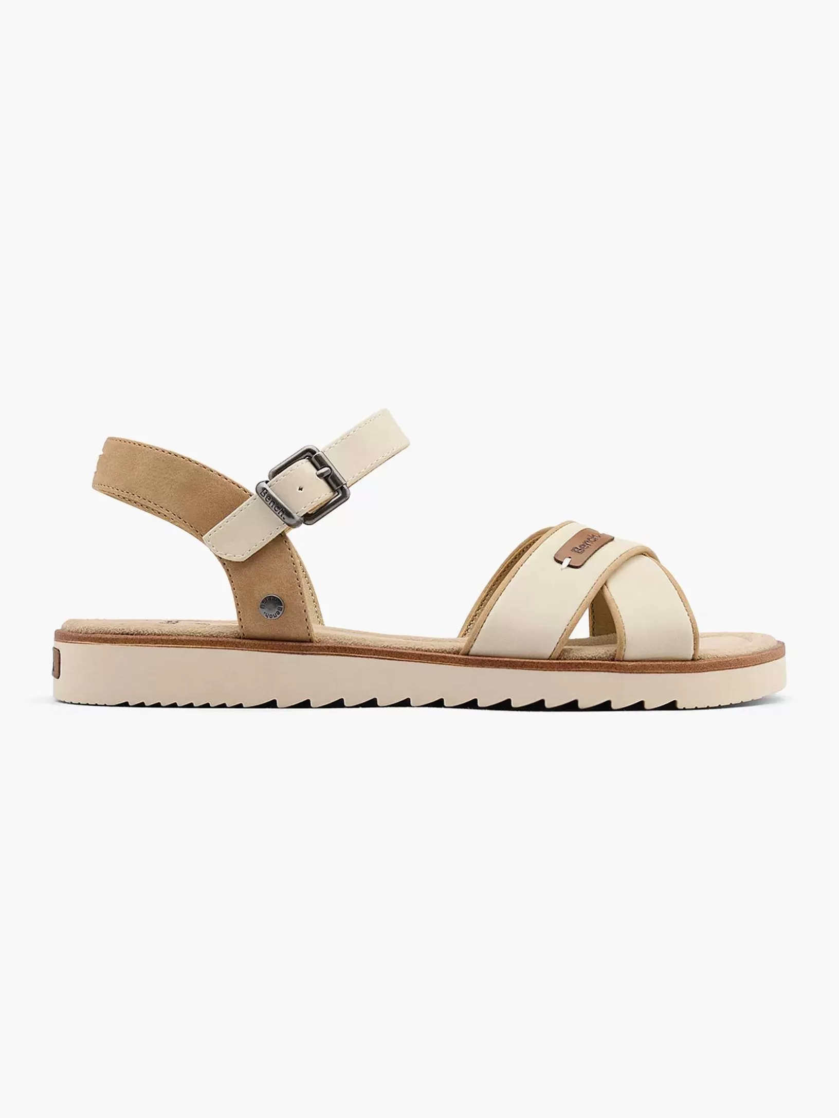 Ladies Bench Beige Sandal