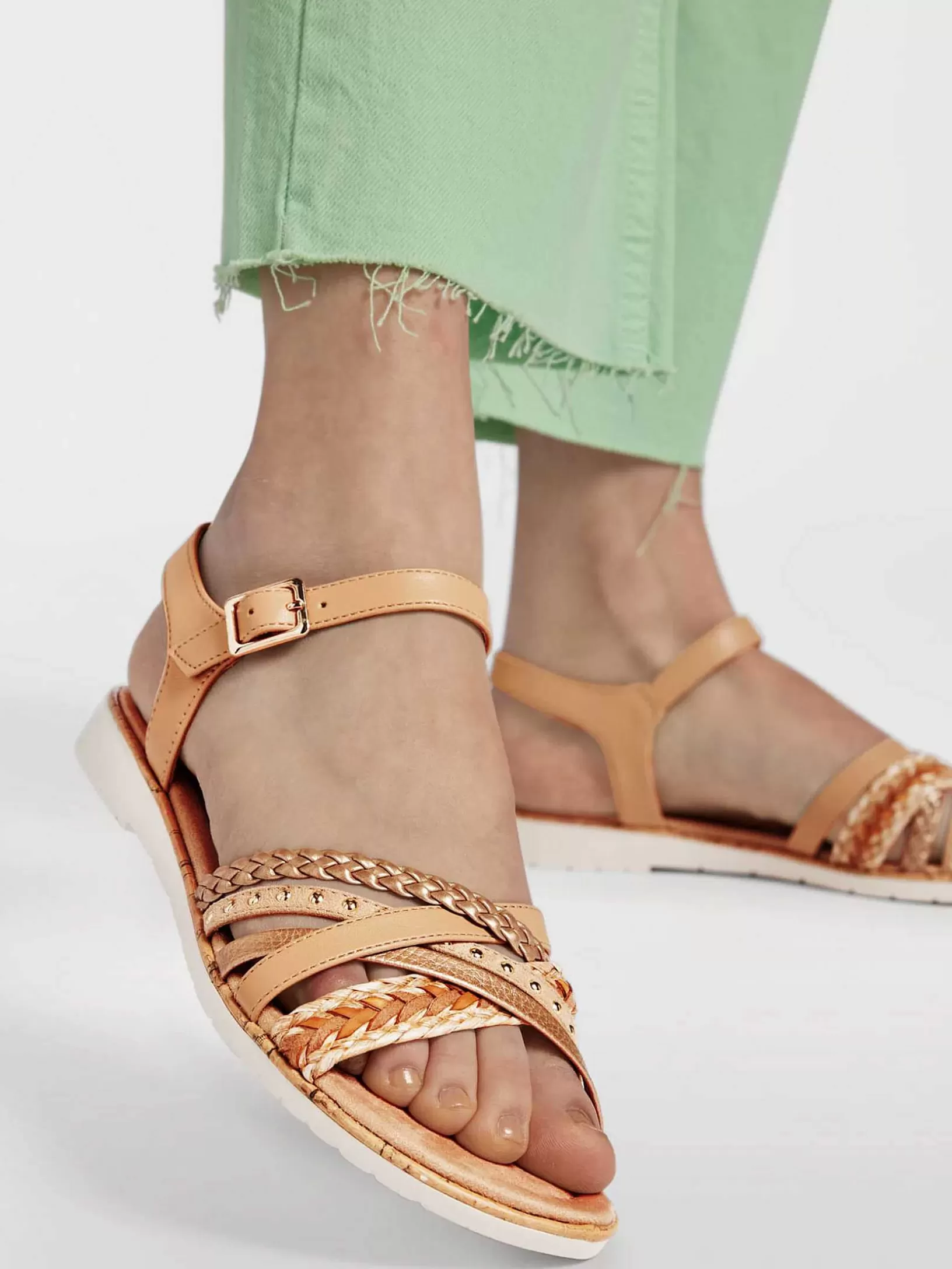 Ladies Graceland Beige Sandal