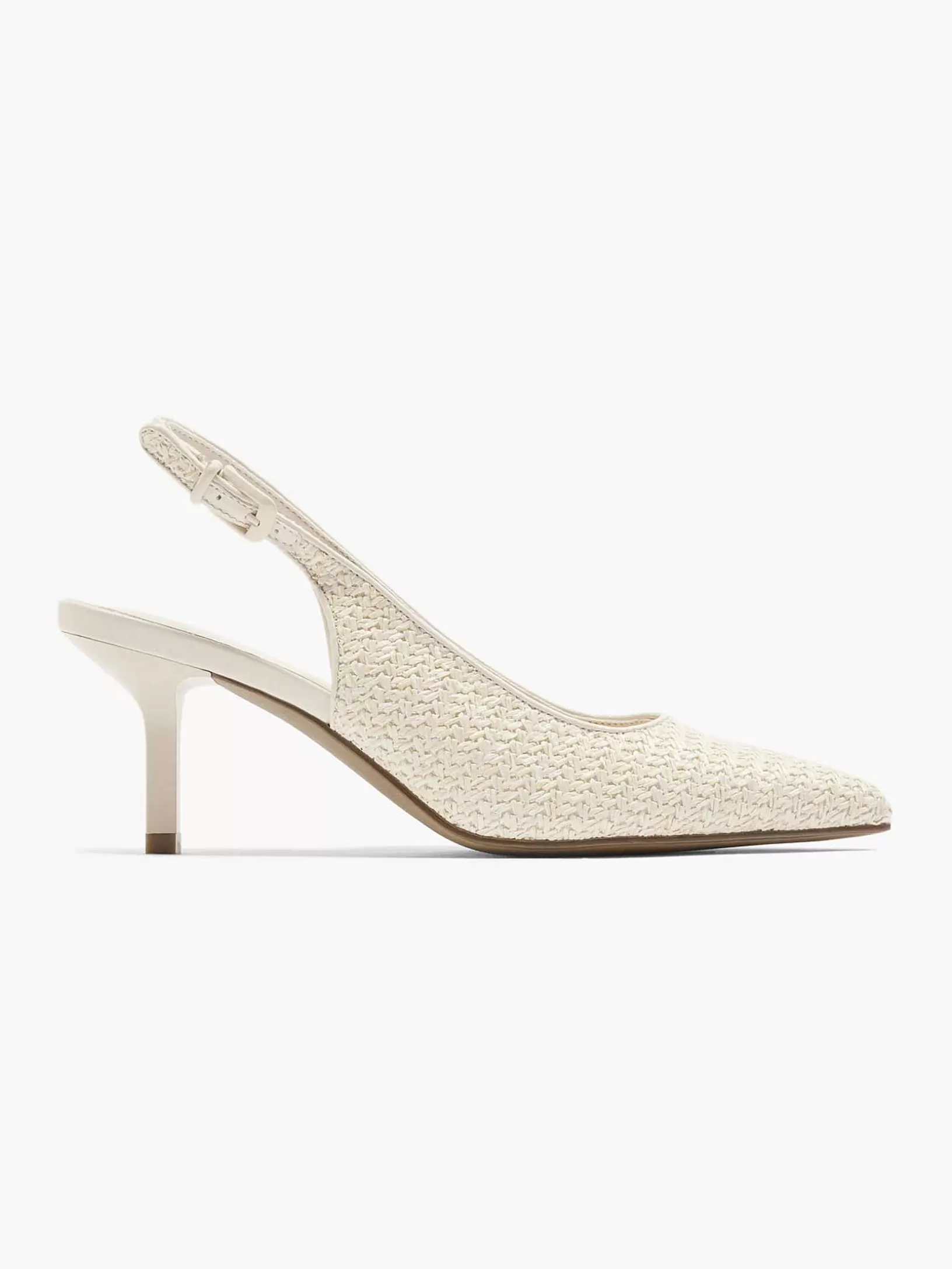 Ladies Graceland Beige Slingback Pump