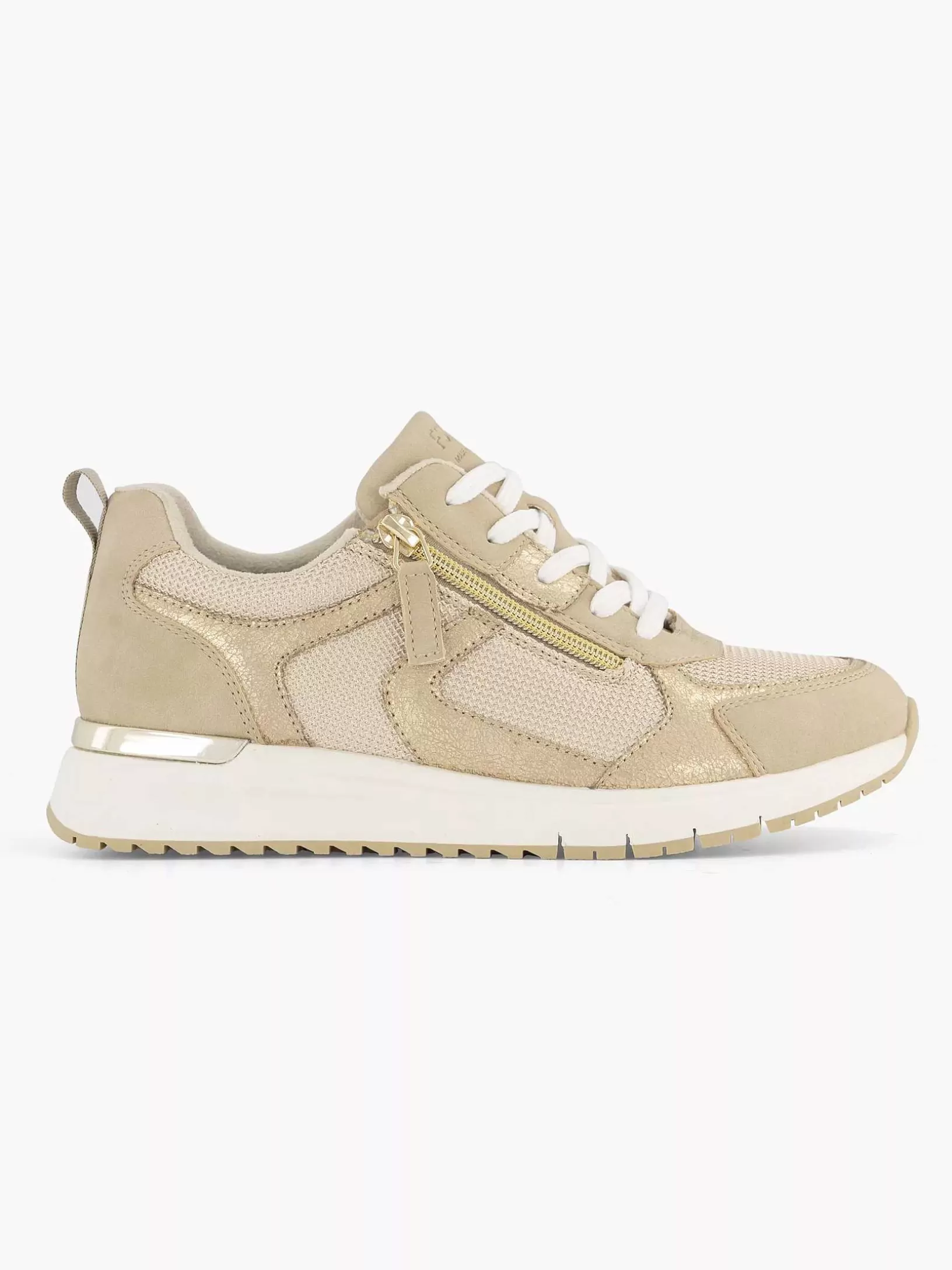 Ladies Easy Street Beige Sneaker