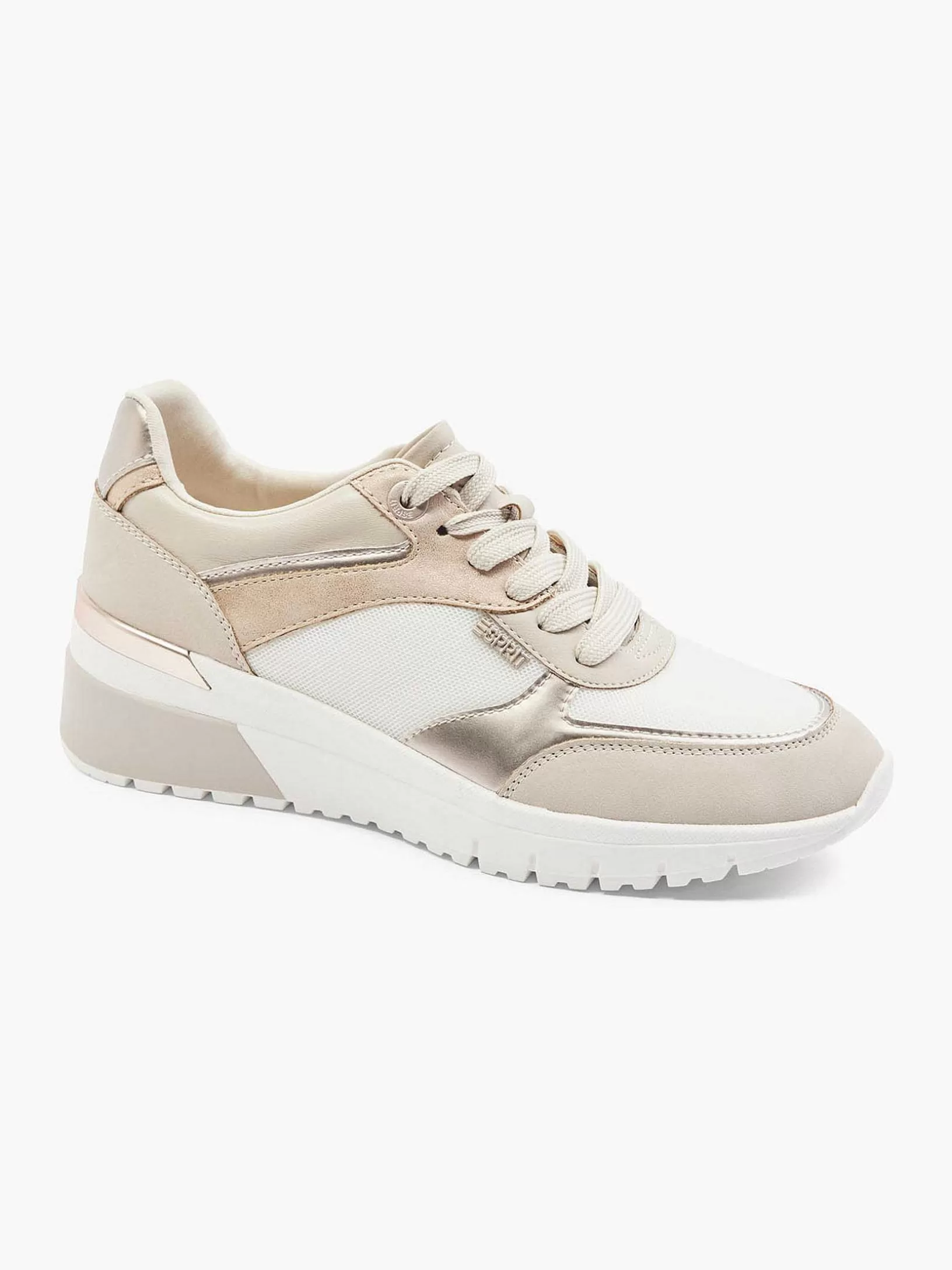 Ladies Esprit Beige Sneaker