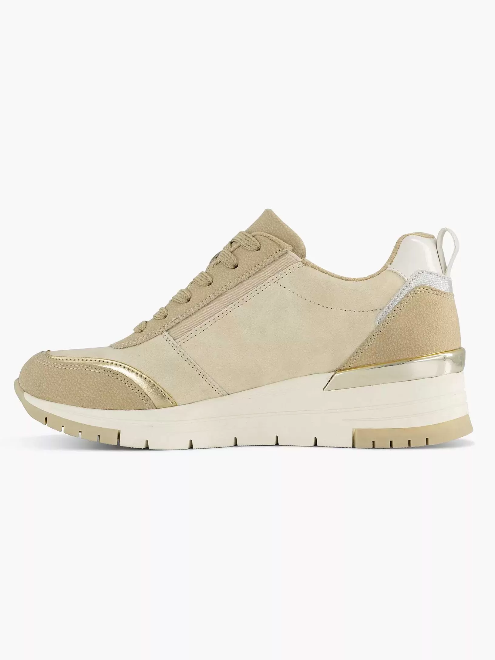 Ladies Easy Street Beige Sneaker