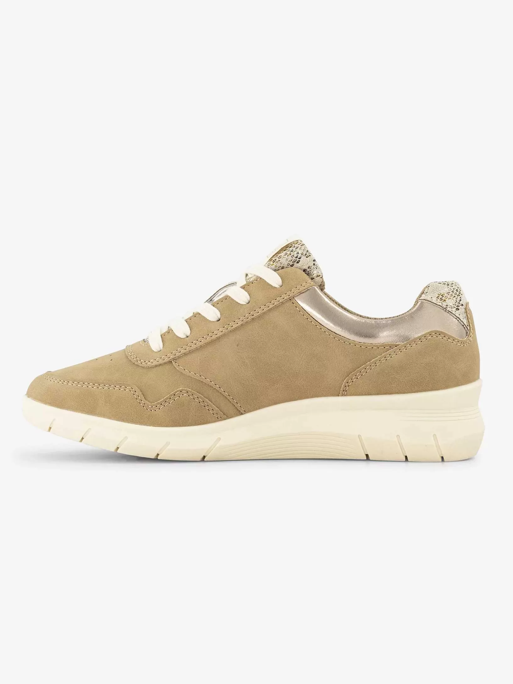 Ladies Easy Street Beige Sneaker