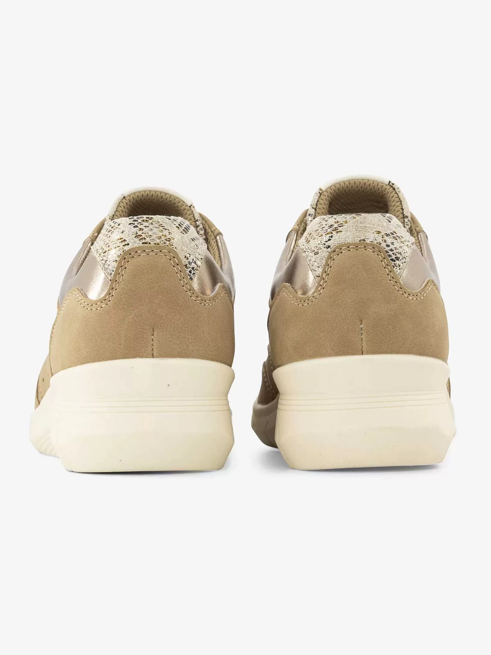 Ladies Easy Street Beige Sneaker