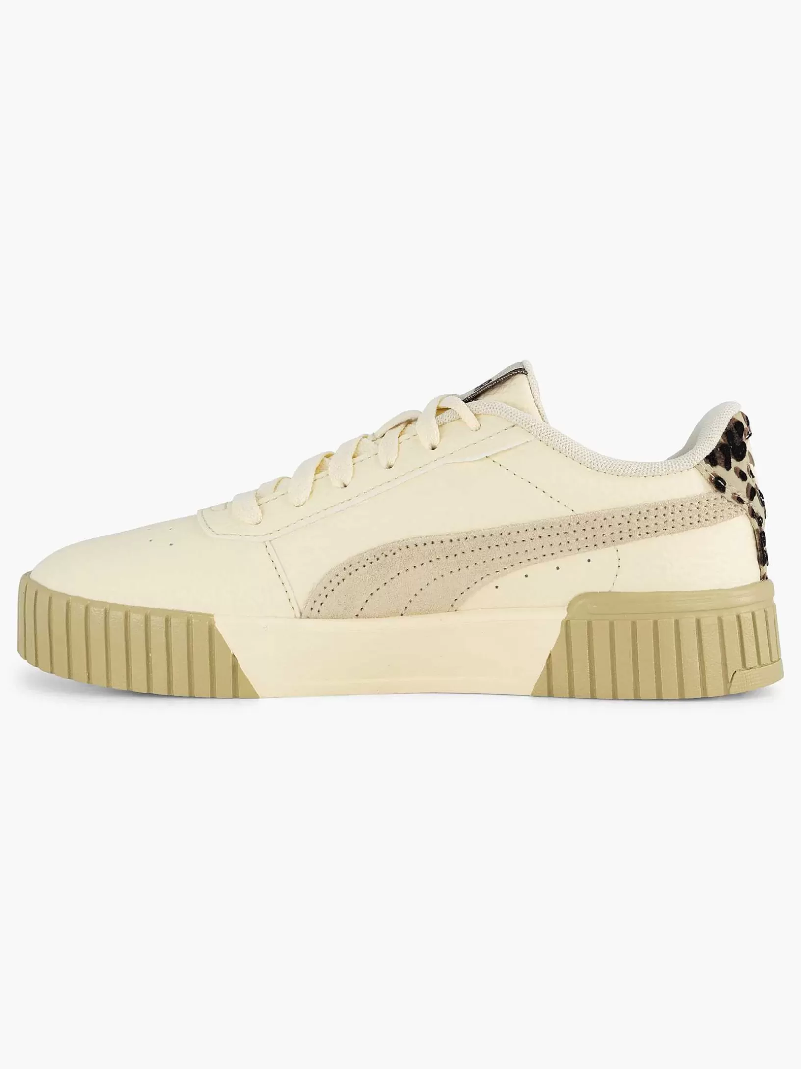 Ladies Puma Beige Sneaker Carina 2.0 I Am The Drama