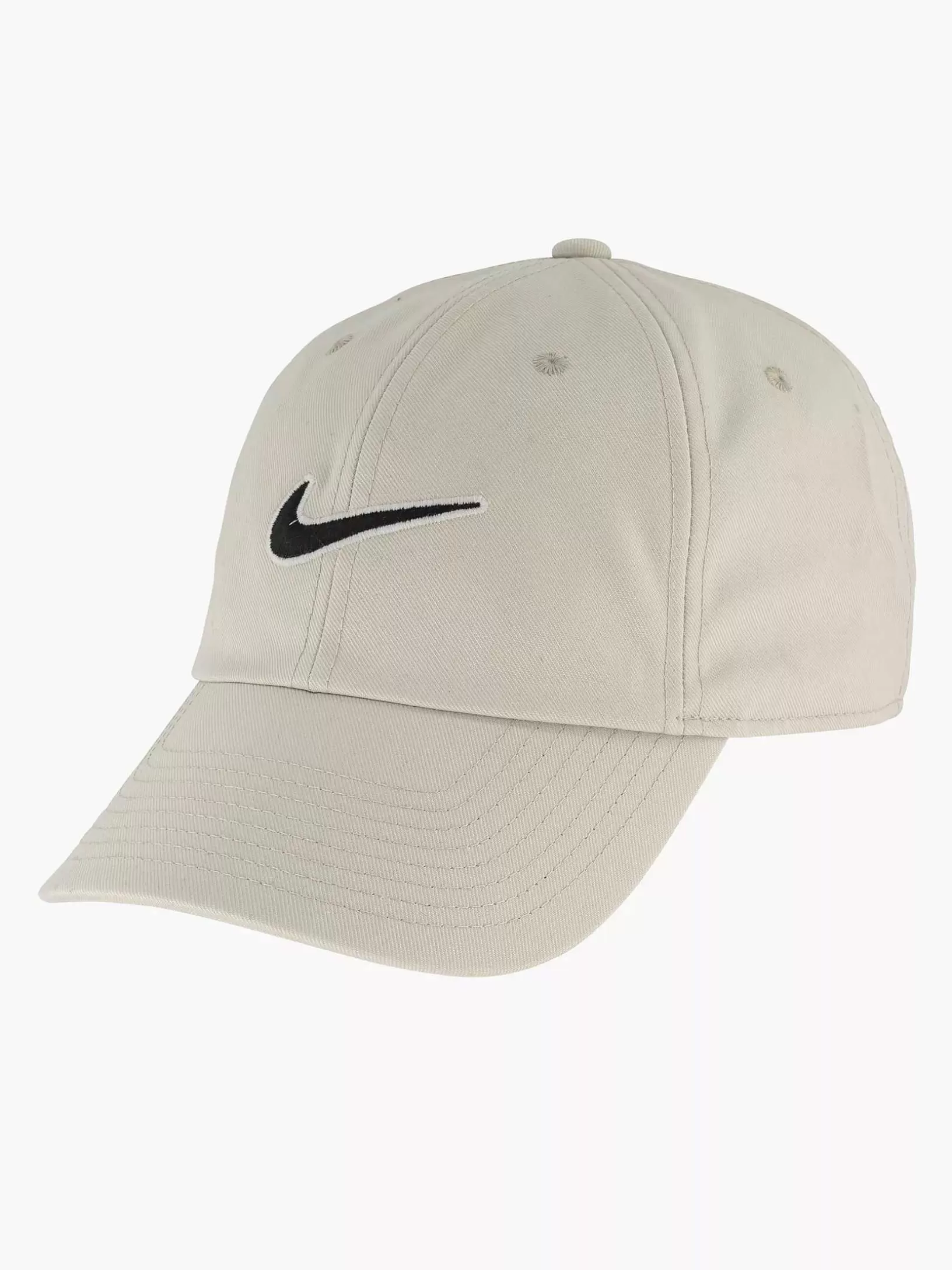 Ladies Nike Beige U Nk Club Cap U Cb Swsh L