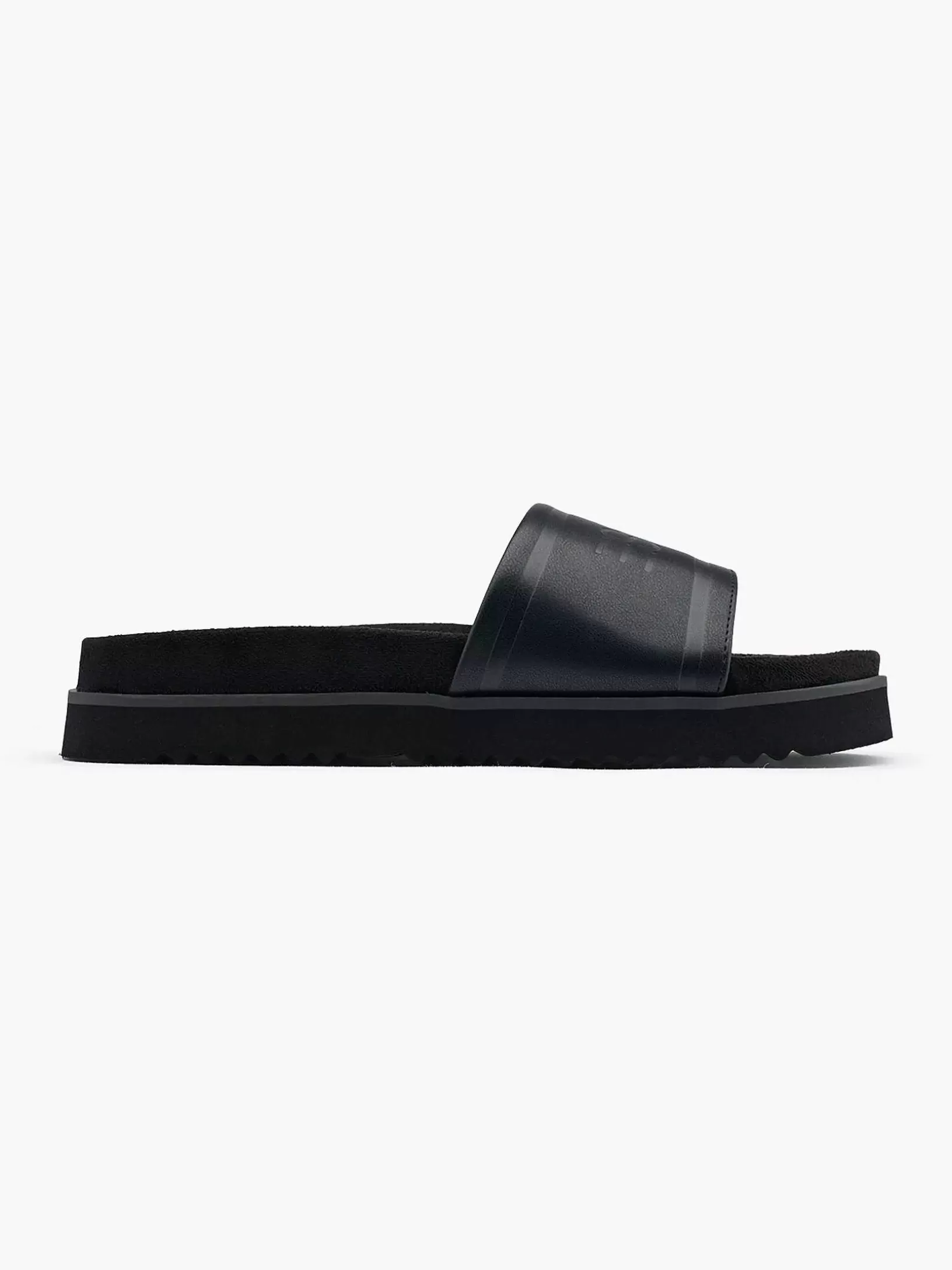 Ladies Esprit Black Bath Slippers