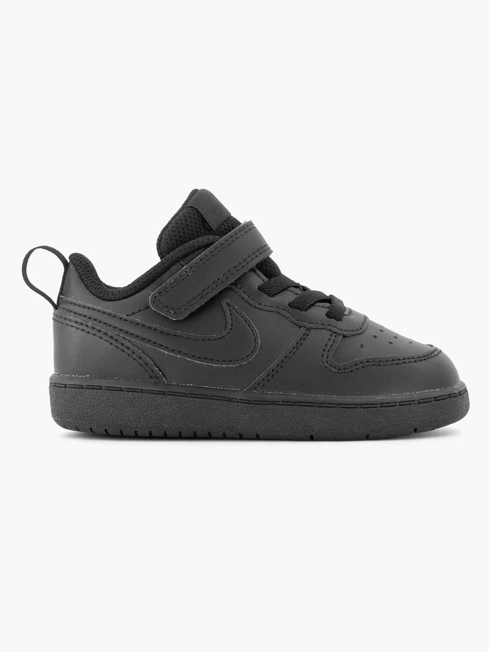 Children Nike Black Court Borough Low