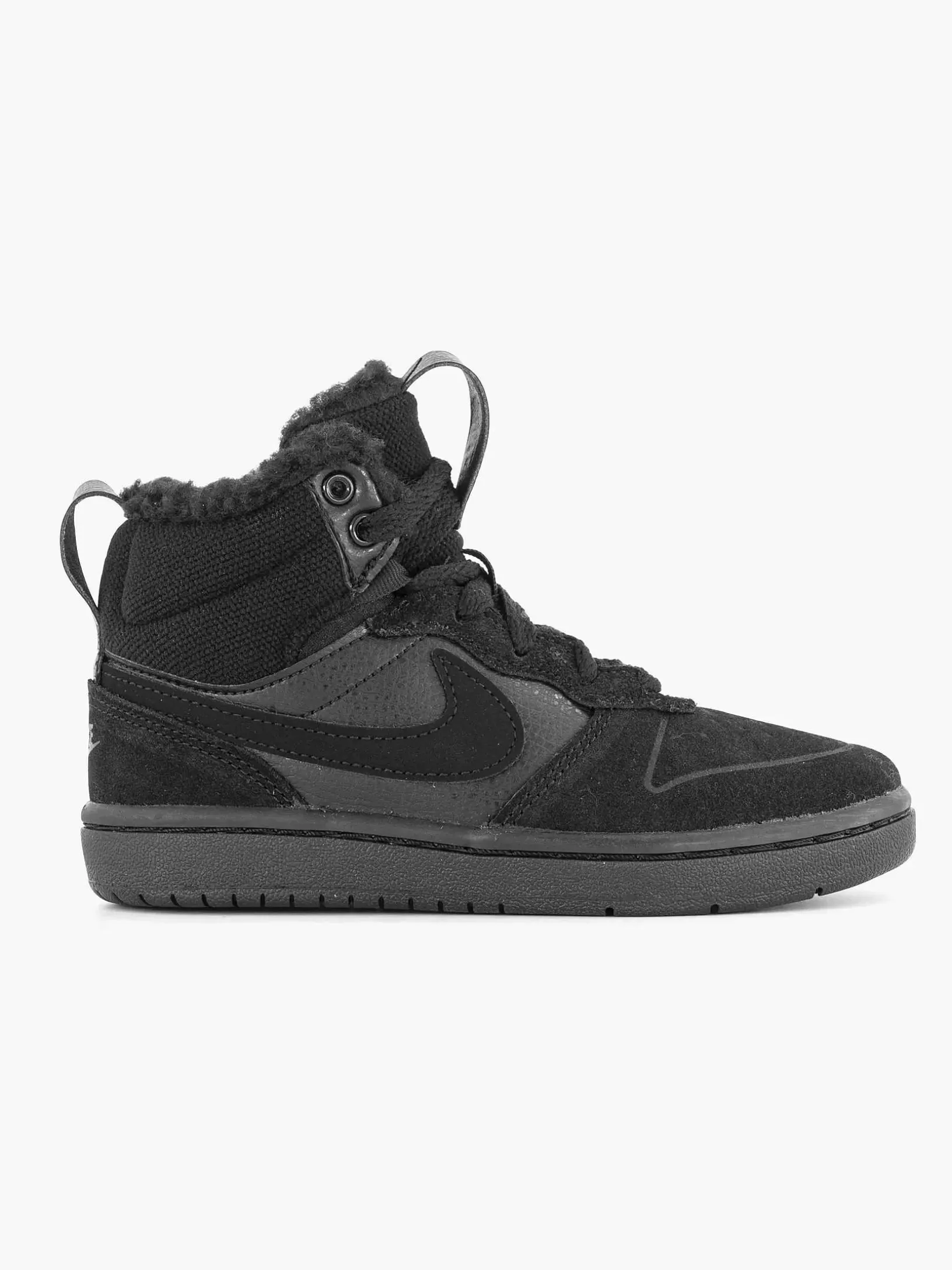 Children Nike Black Court Borough Mid 2