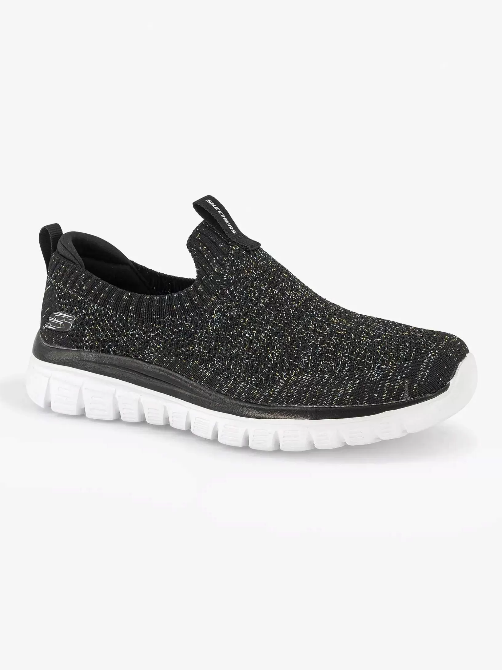 Ladies Skechers Black Graceful 2.0 - Style Vip