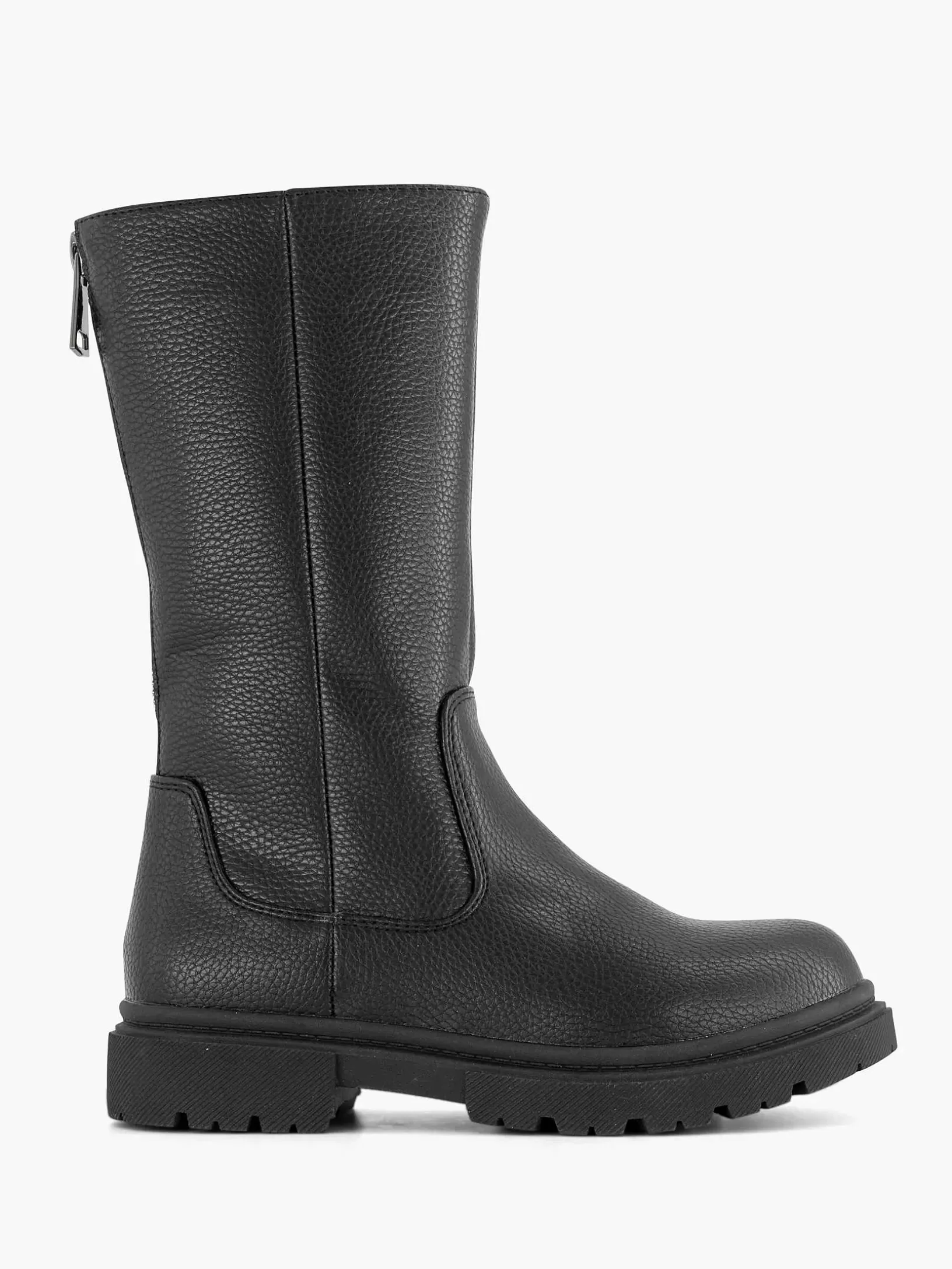 Children Oxmox Black High Boot Zipper