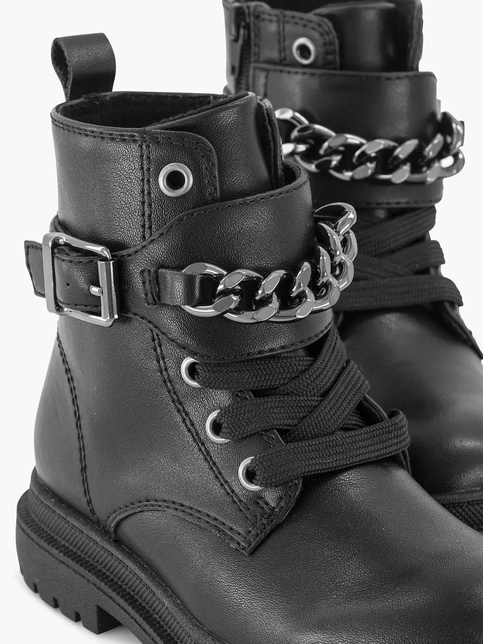 Children Oxmox Black Lace Boot Decorative Necklace, Offline Due To Complaints (Laura)