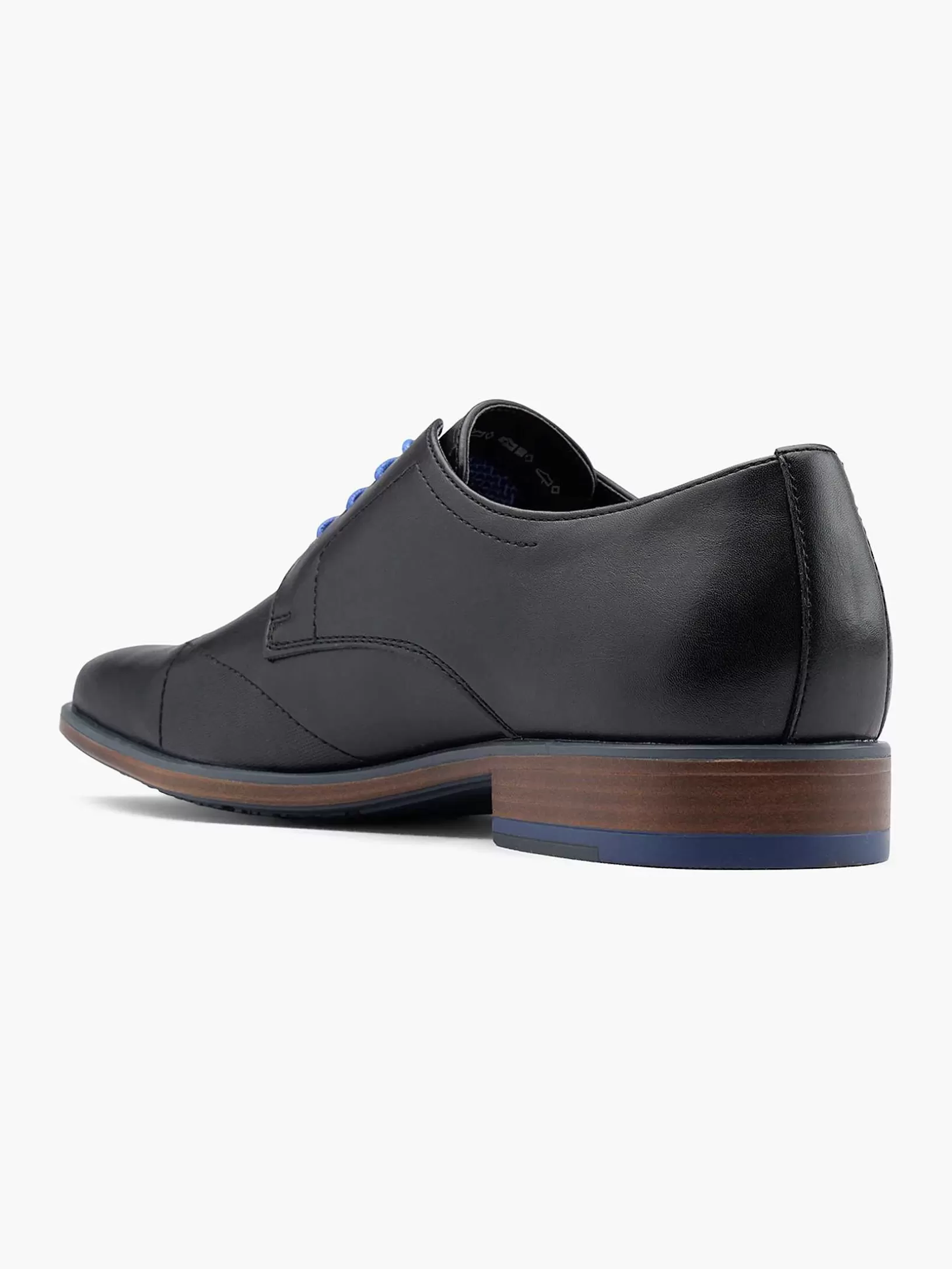 Gentlemen AM SHOE Black Lace-Up Shoe