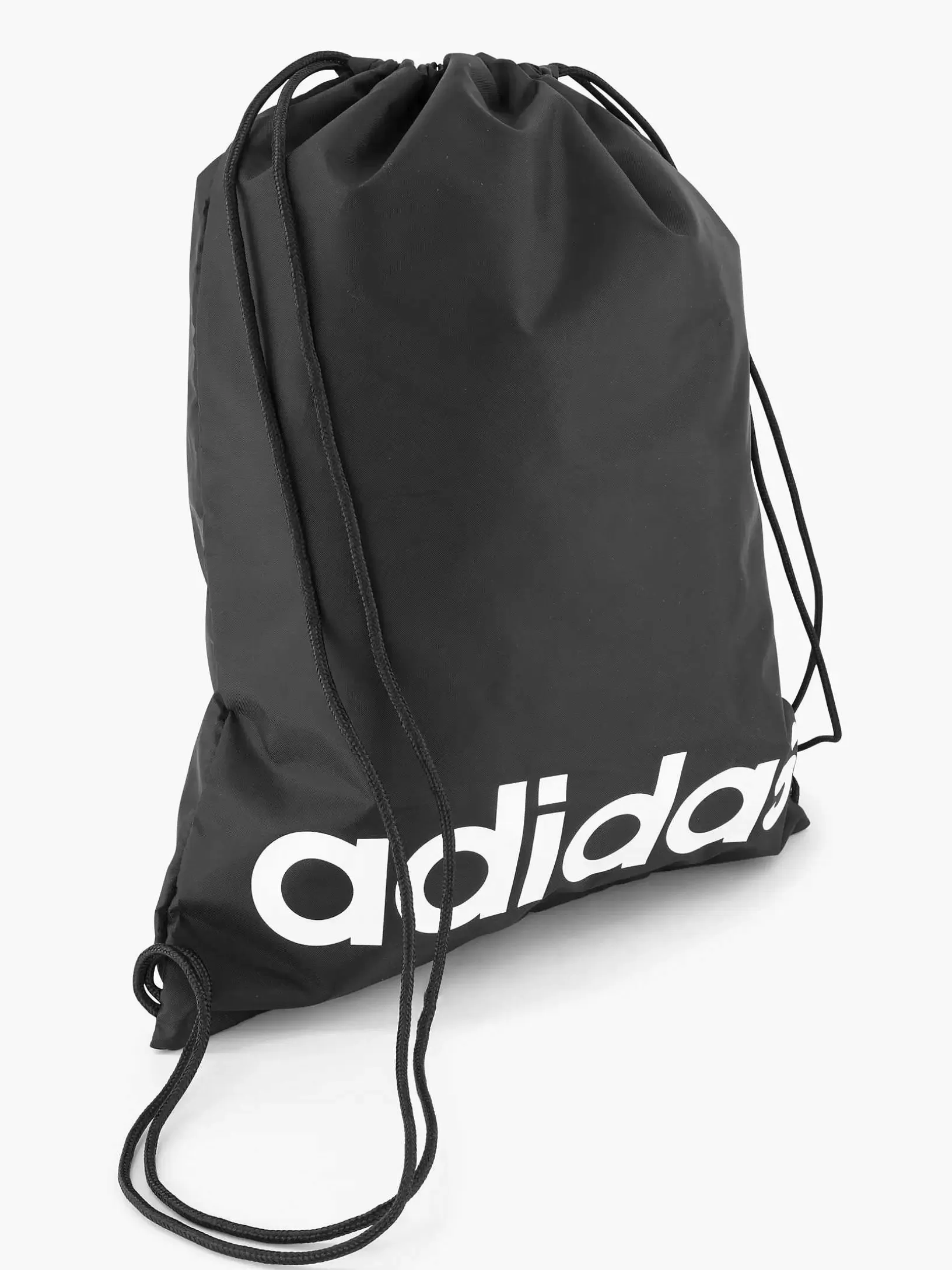 Ladies adidas Black Linear Gymsack