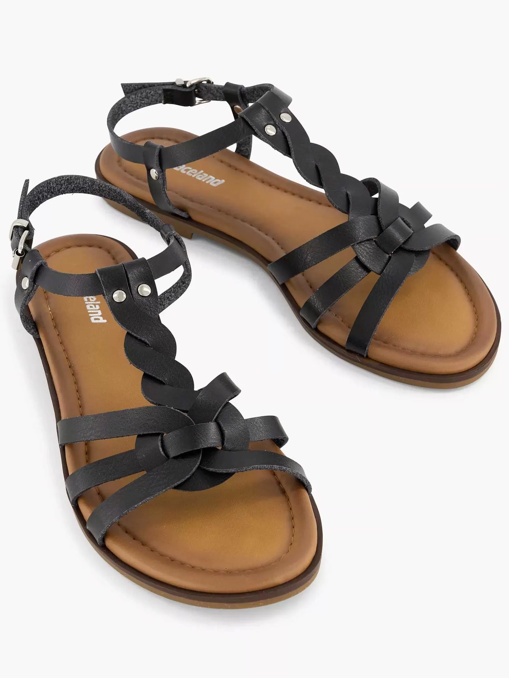 Ladies Graceland Black Sandal