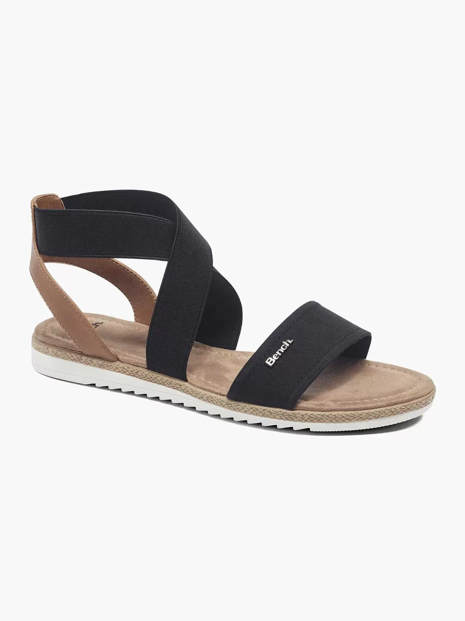 Ladies Bench Black Sandal