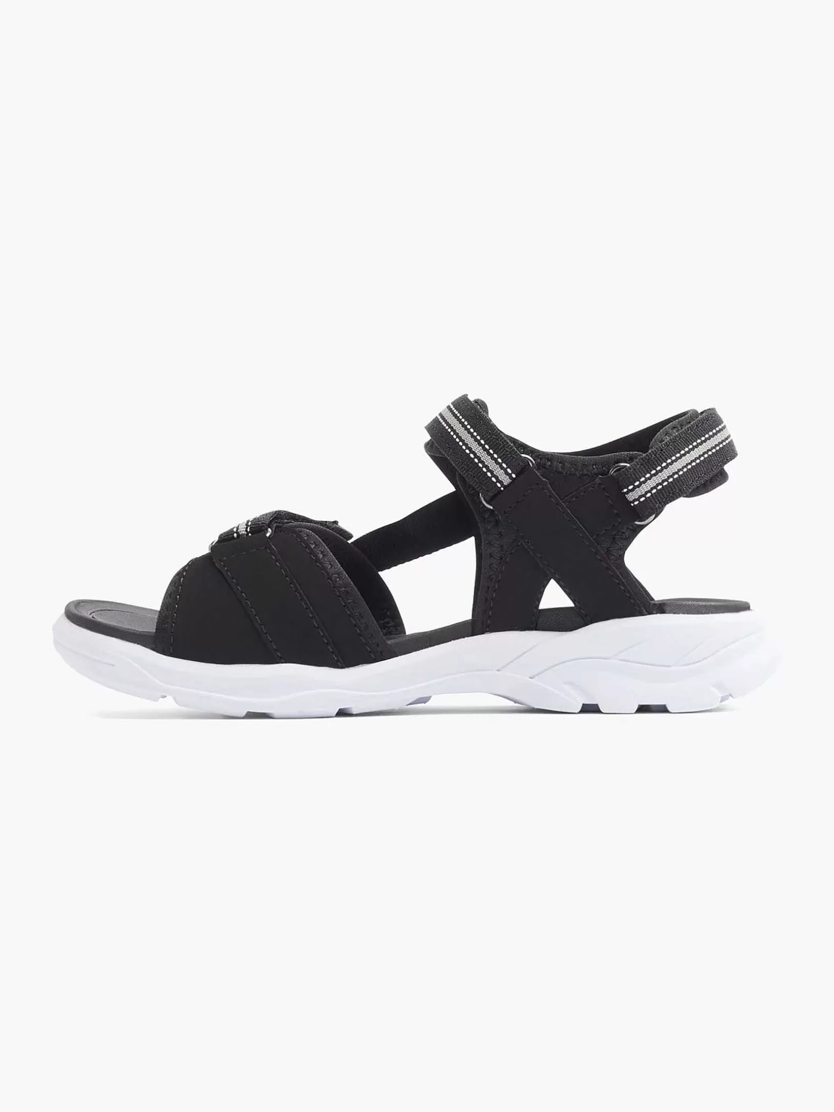 Children FILA Black Sandal Velcro