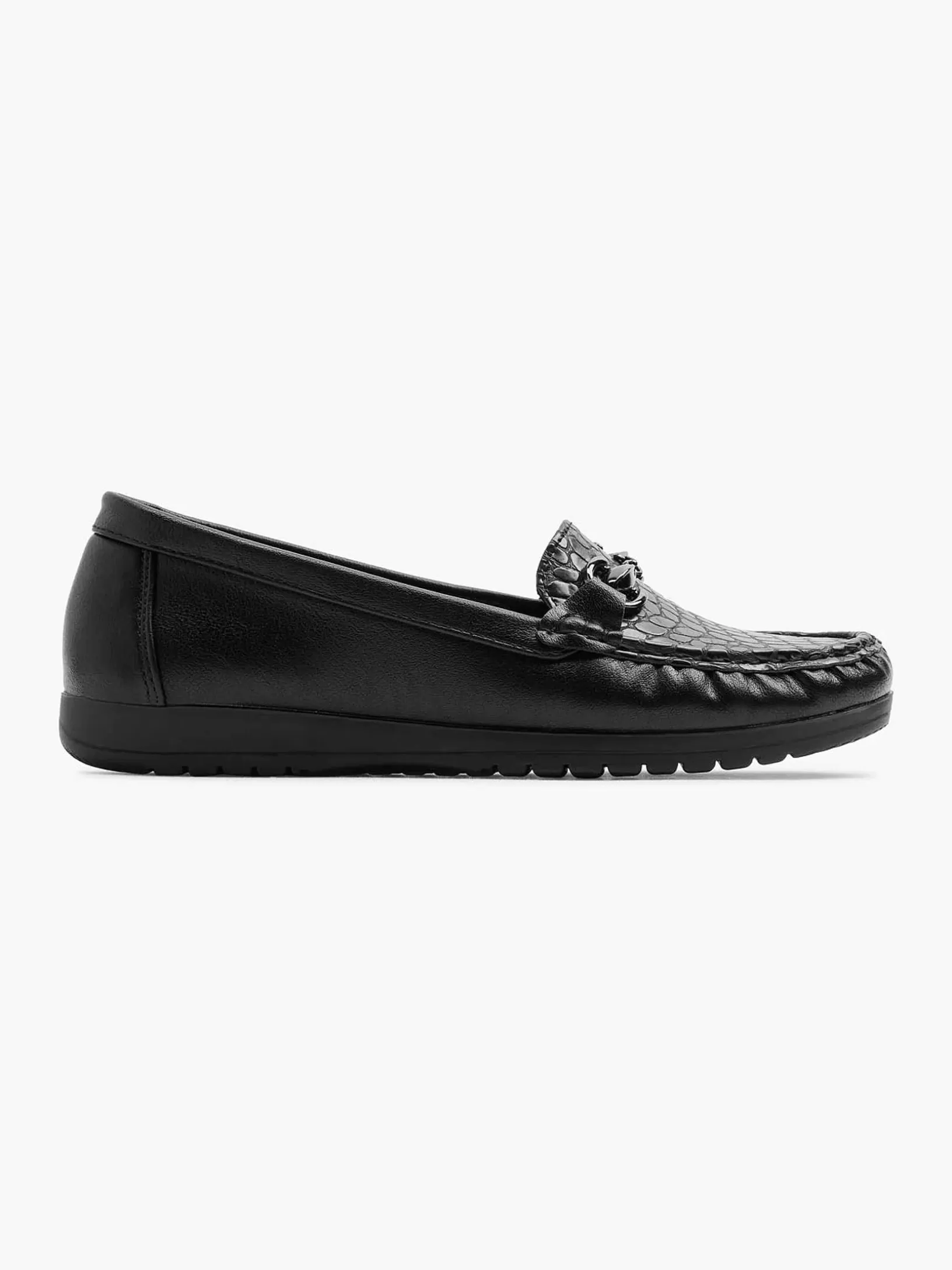 Ladies Easy Street Black Slip-On