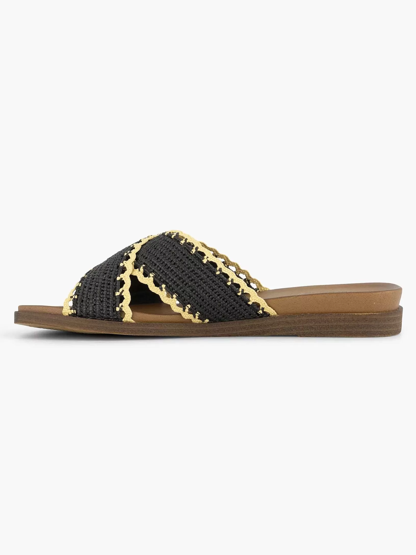 Ladies Graceland Black Slipper