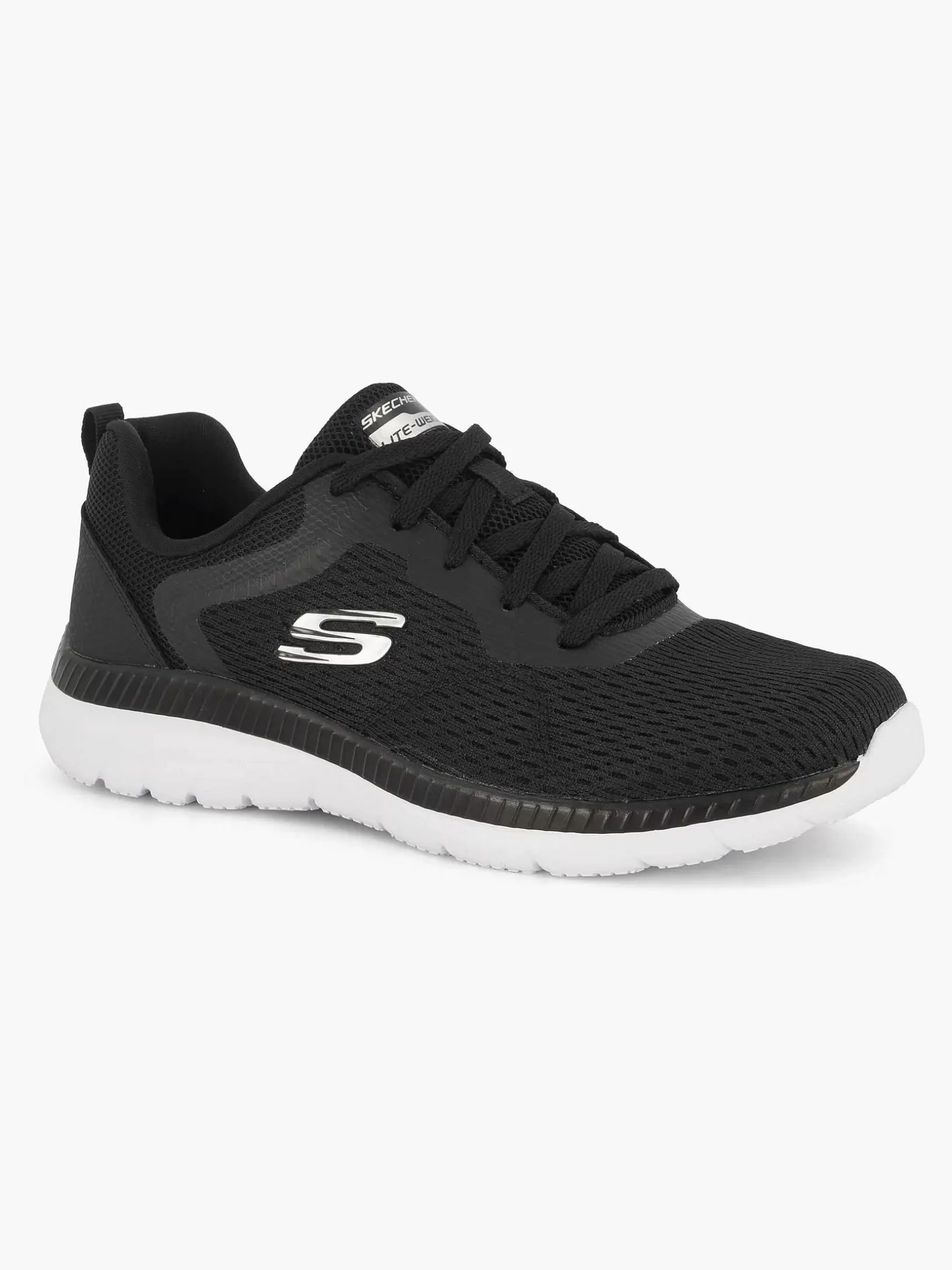 Ladies Skechers Black Sneaker Memory Foam