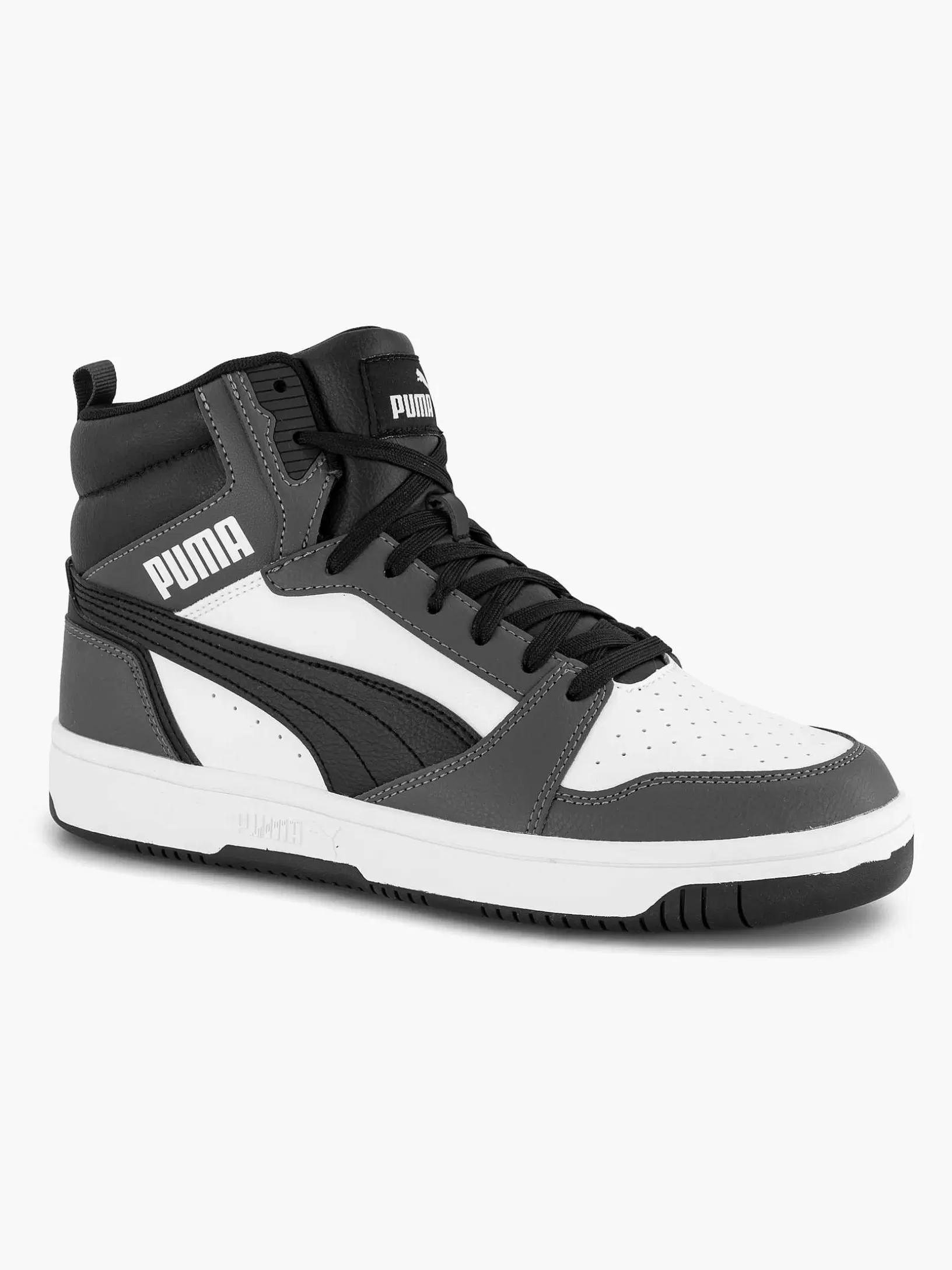 Gentlemen Puma Black/White Rebound V6