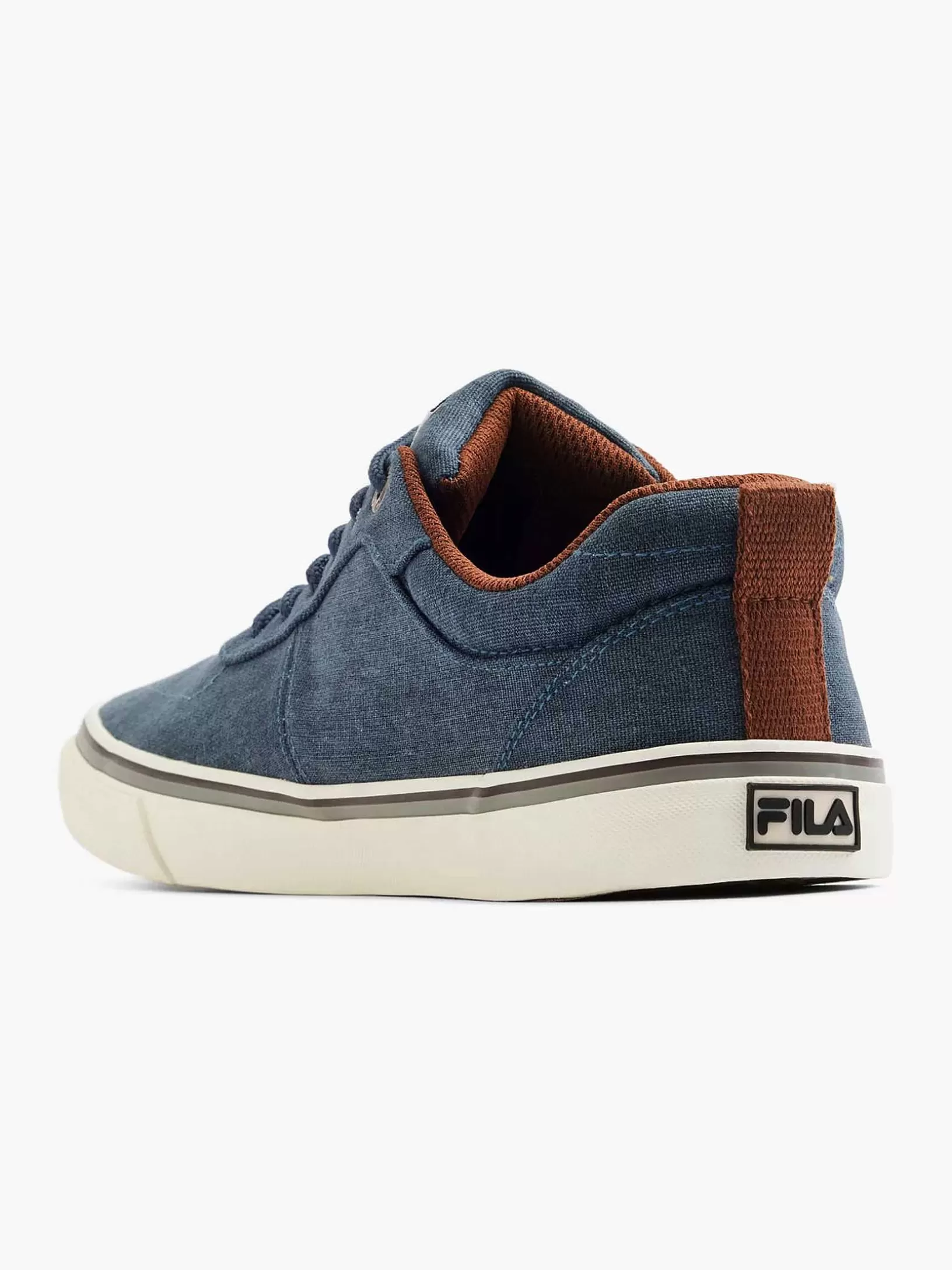 Gentlemen FILA Blue Canvas Sneaker