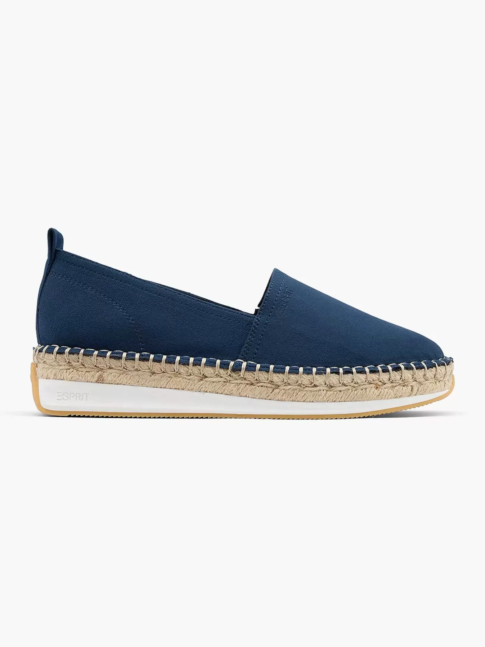 Ladies Esprit Blue Platform Espadrille