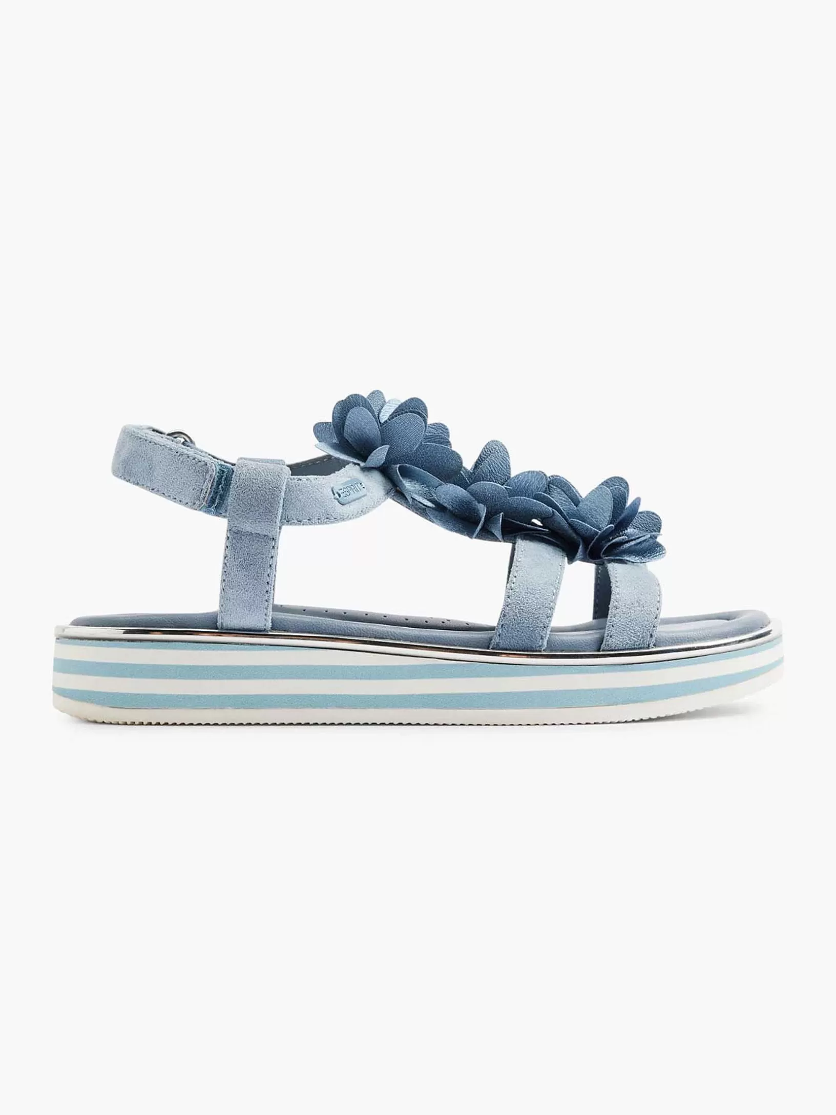 Children Esprit Blue Sandal Flowers