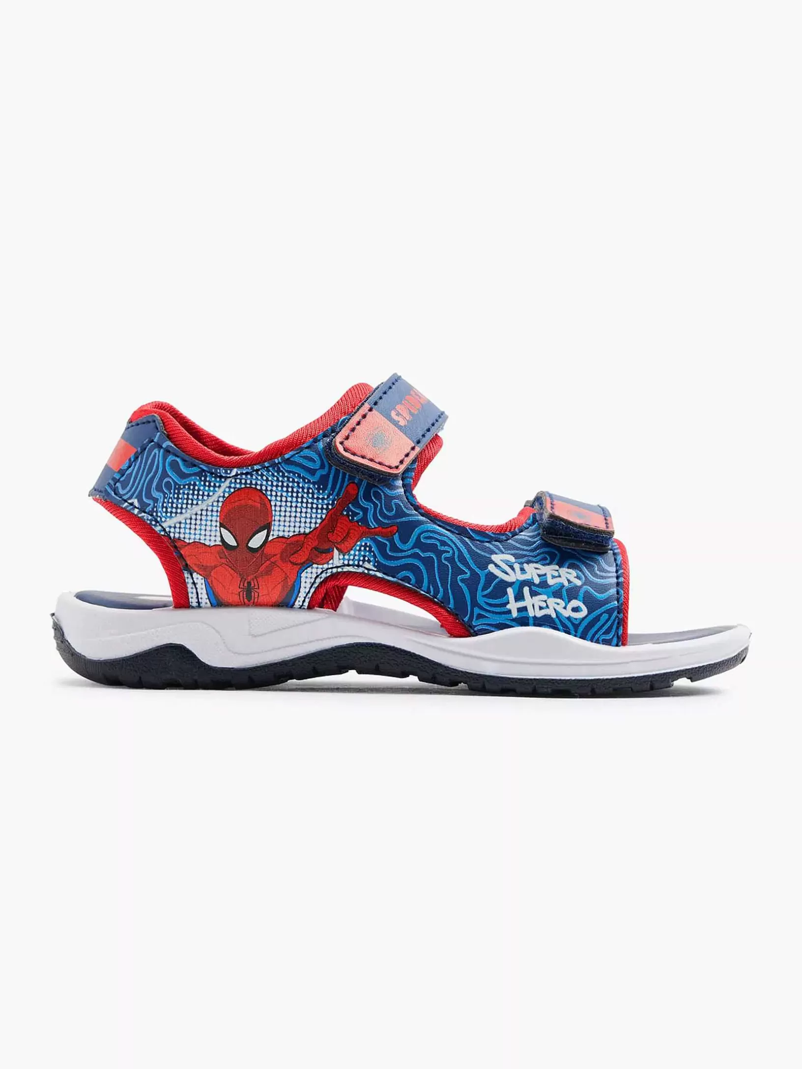 Children Spiderman Blue Sandal