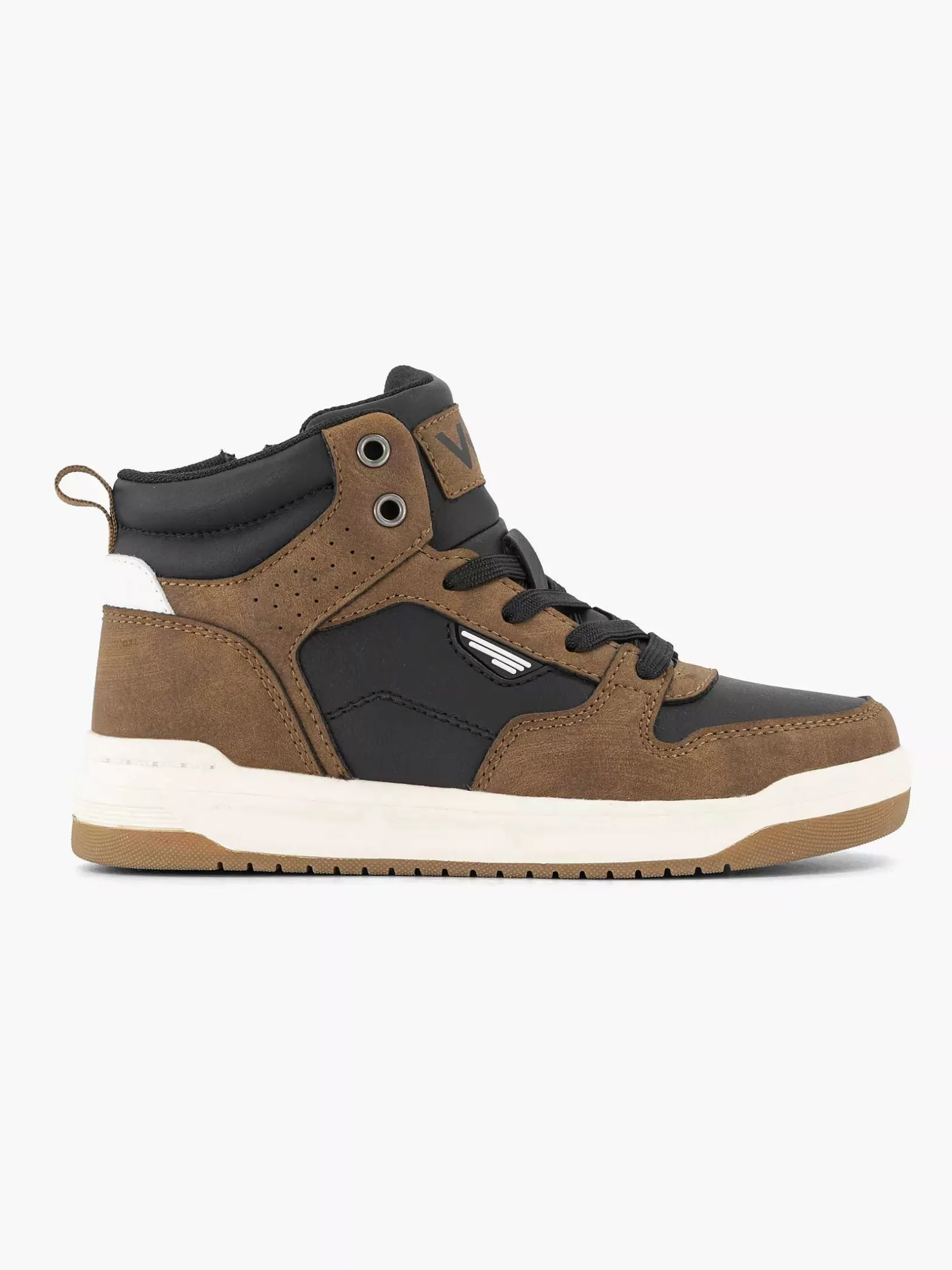 Children Vty Brown High Sneaker