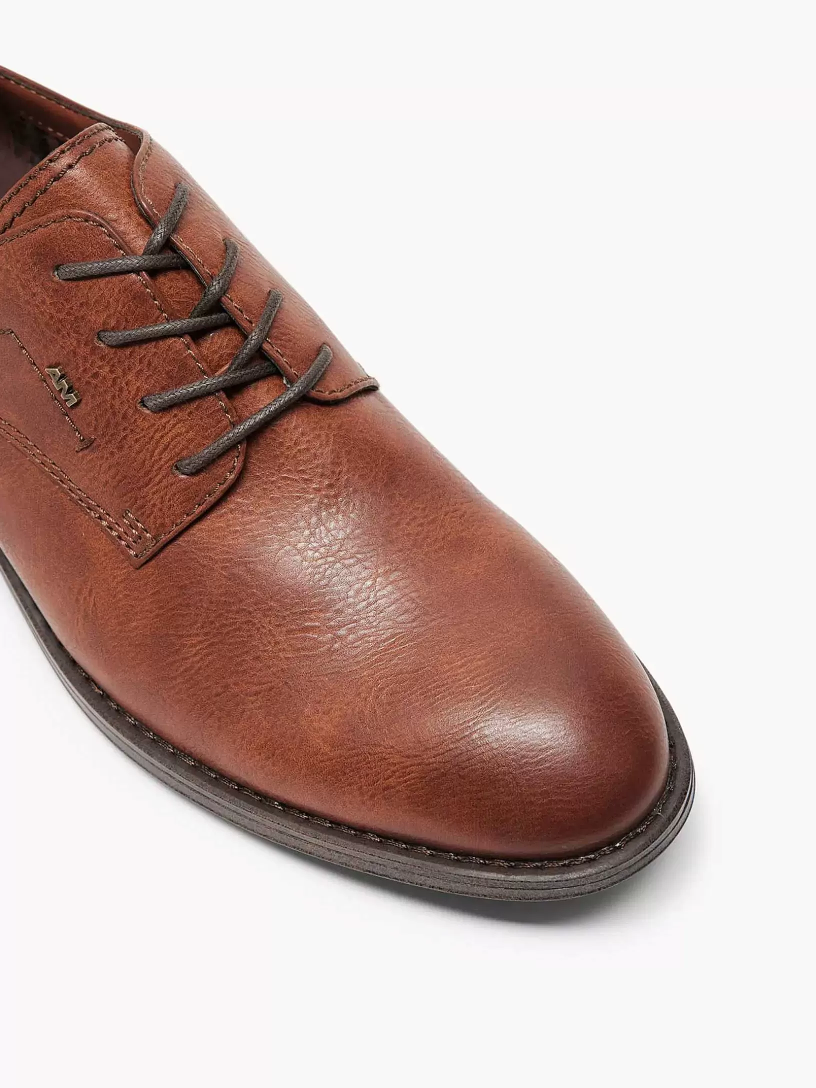 Gentlemen AM SHOE Brown Lace-Up Shoe