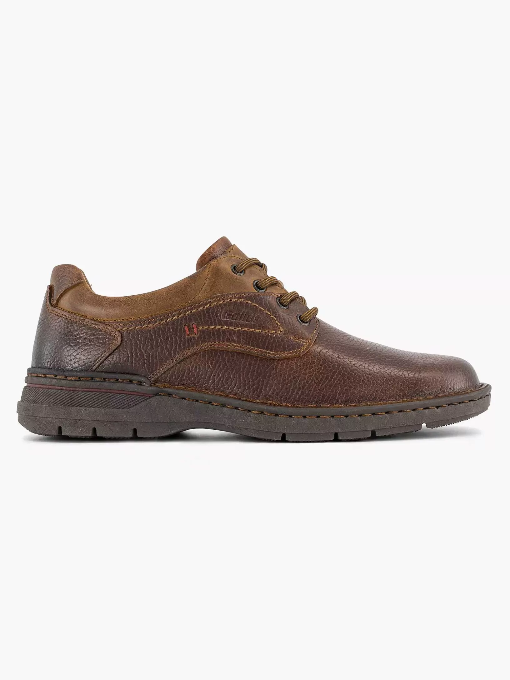 Gentlemen Gallus Brown Leather Lace-Up Shoe