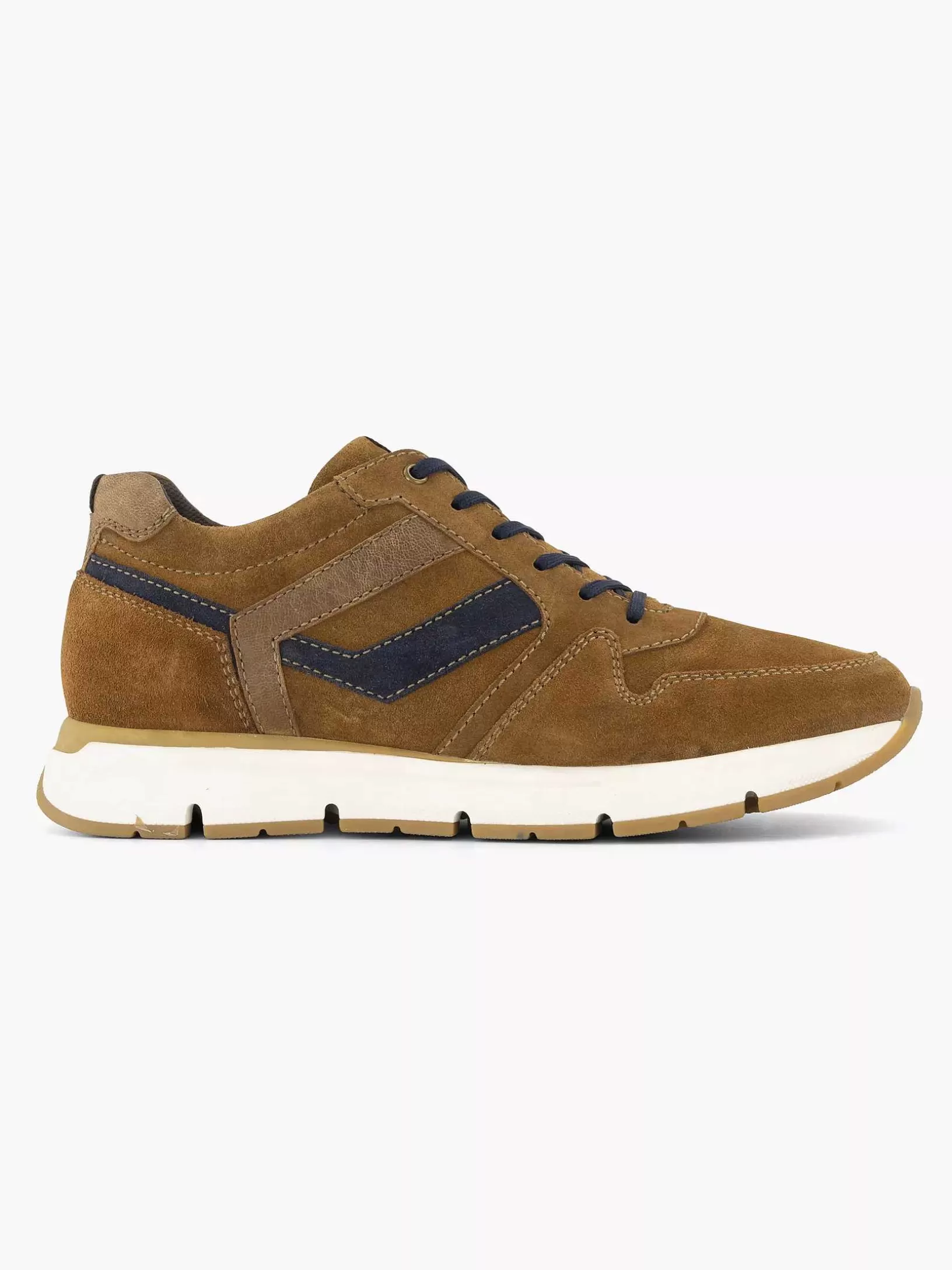 Gentlemen Gallus Brown Suede Sneaker