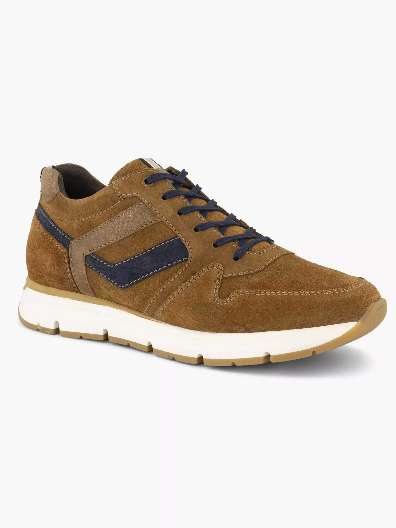 Gentlemen Gallus Brown Suede Sneaker