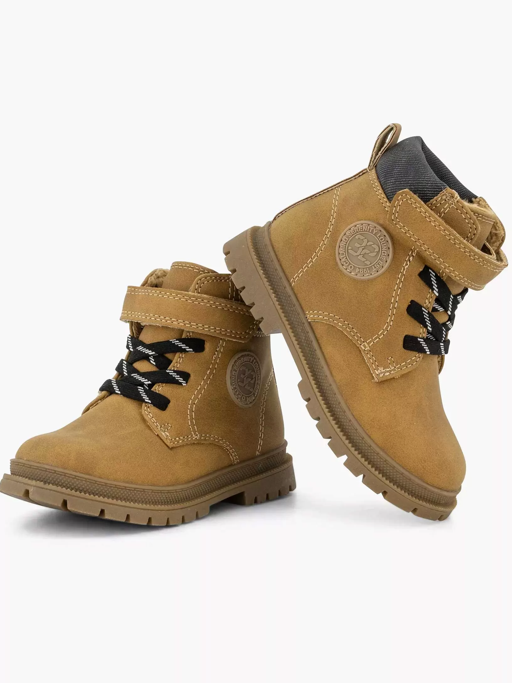 Children Vty Camel Lace Boot