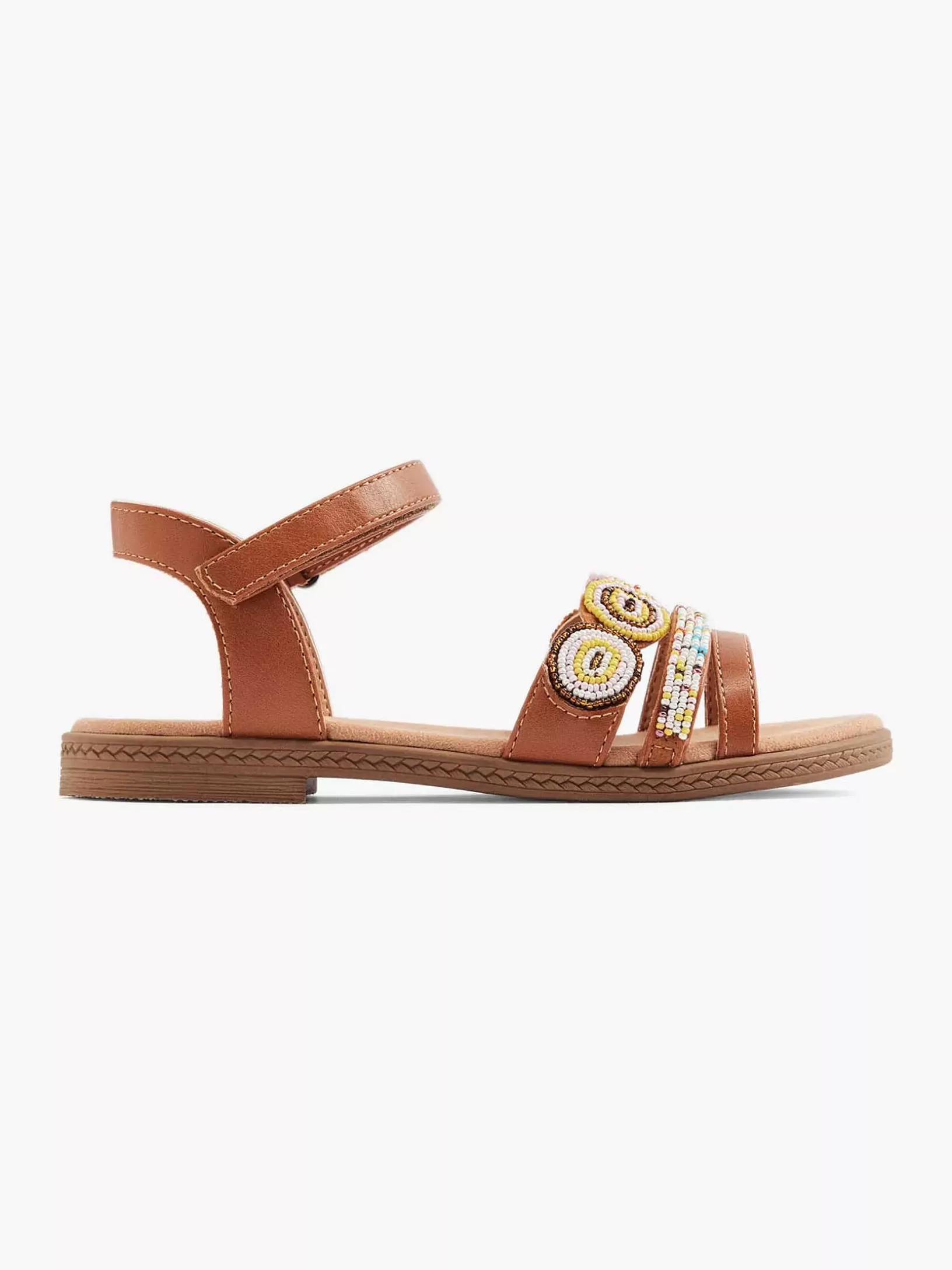 Children Graceland Cognac Sandal Beads