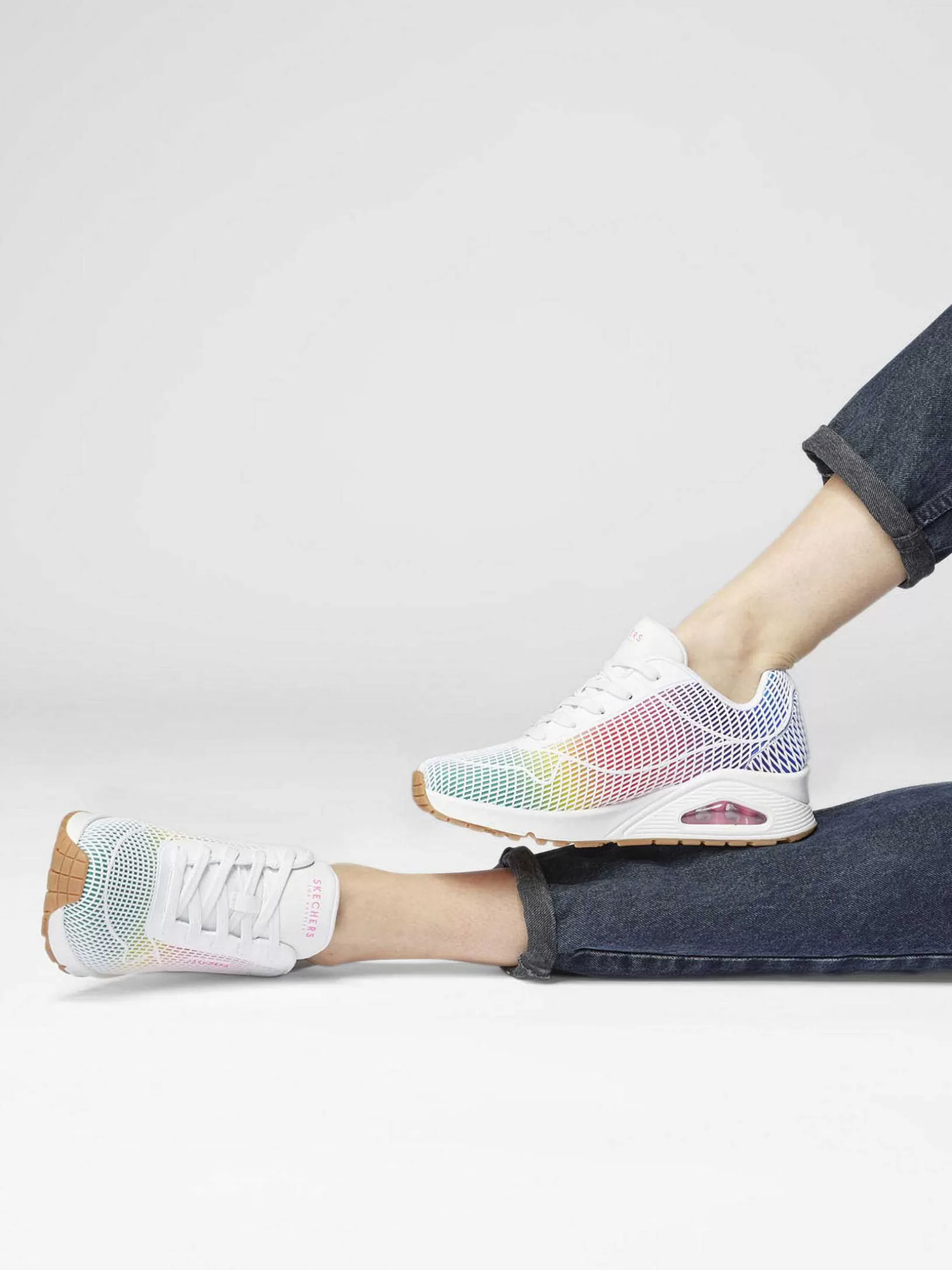 Ladies Skechers Colored Sneaker Memory Foam