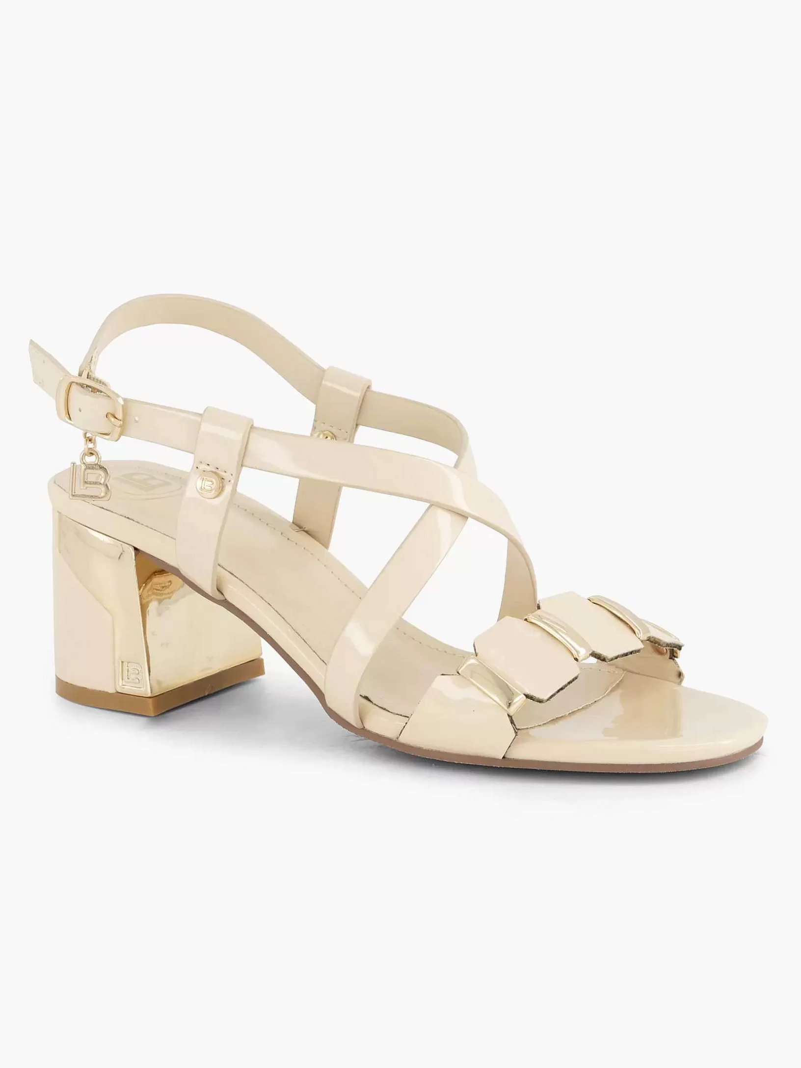 Ladies Laura Biagiotti Cream Sandalette