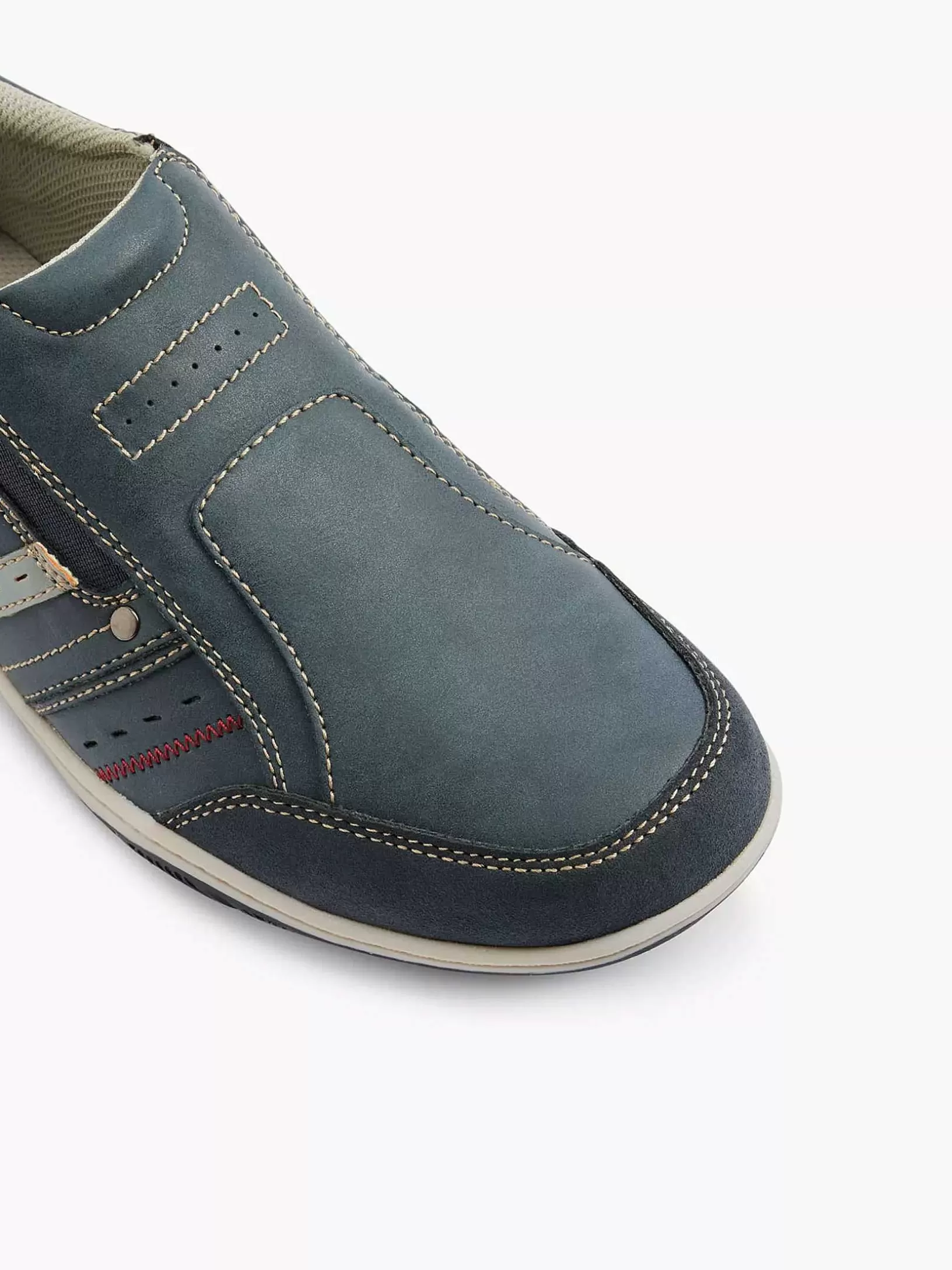 Gentlemen Easy Street Dark Blue Comfort Slip-On