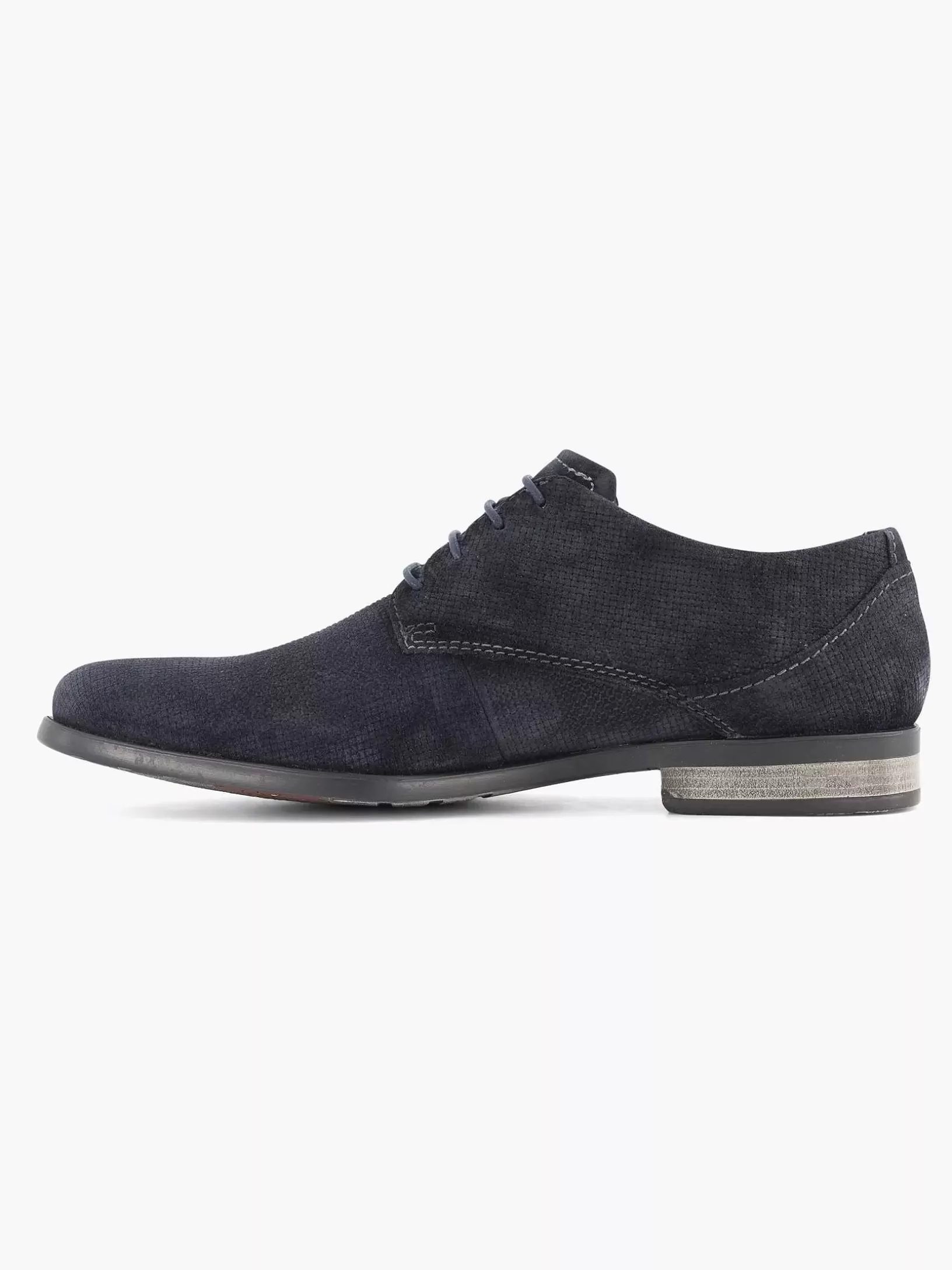 Gentlemen Bugatti Dark Blue Lace-Up Shoe