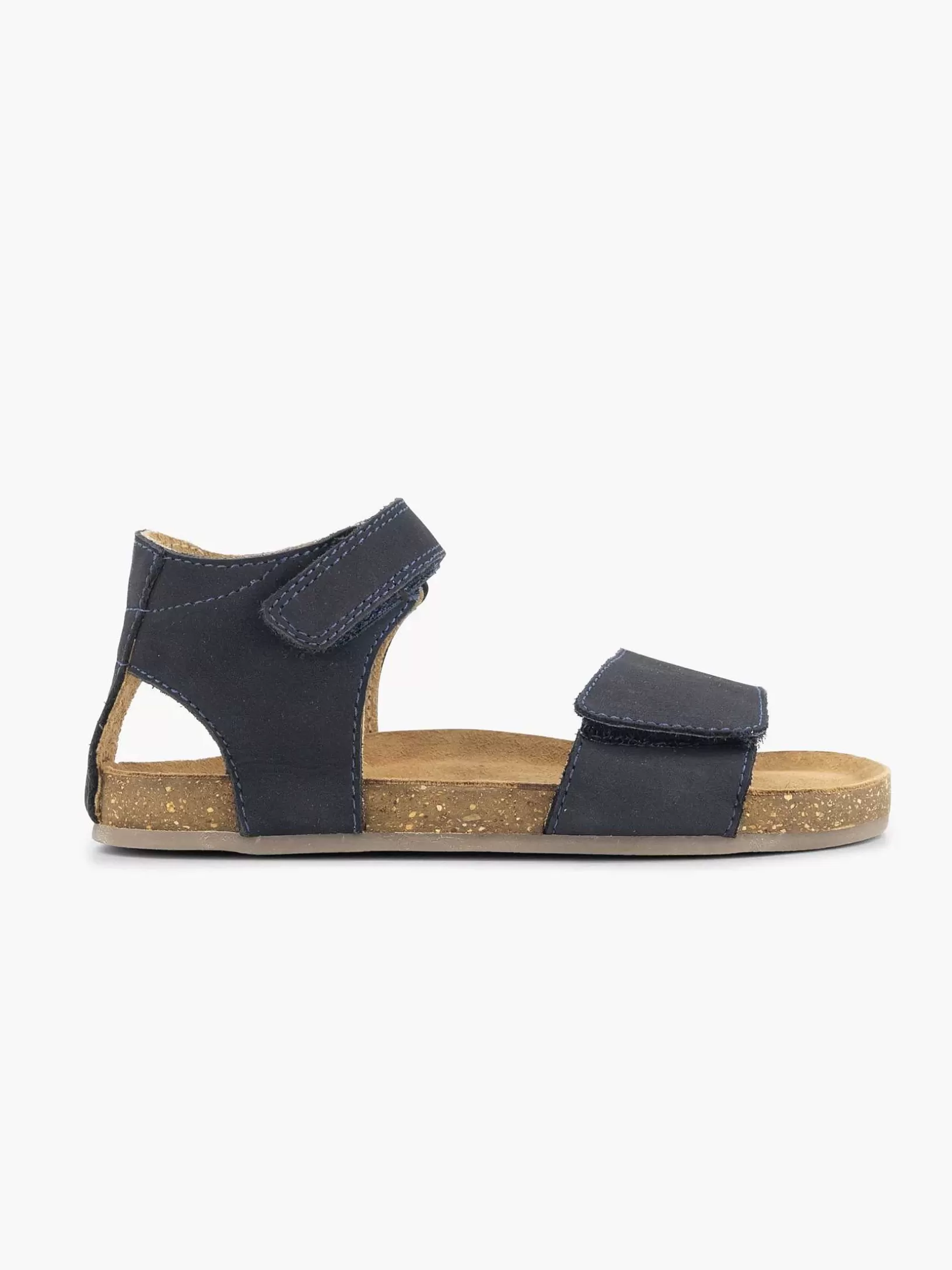 Children Vty Dark Blue Leather Sandal