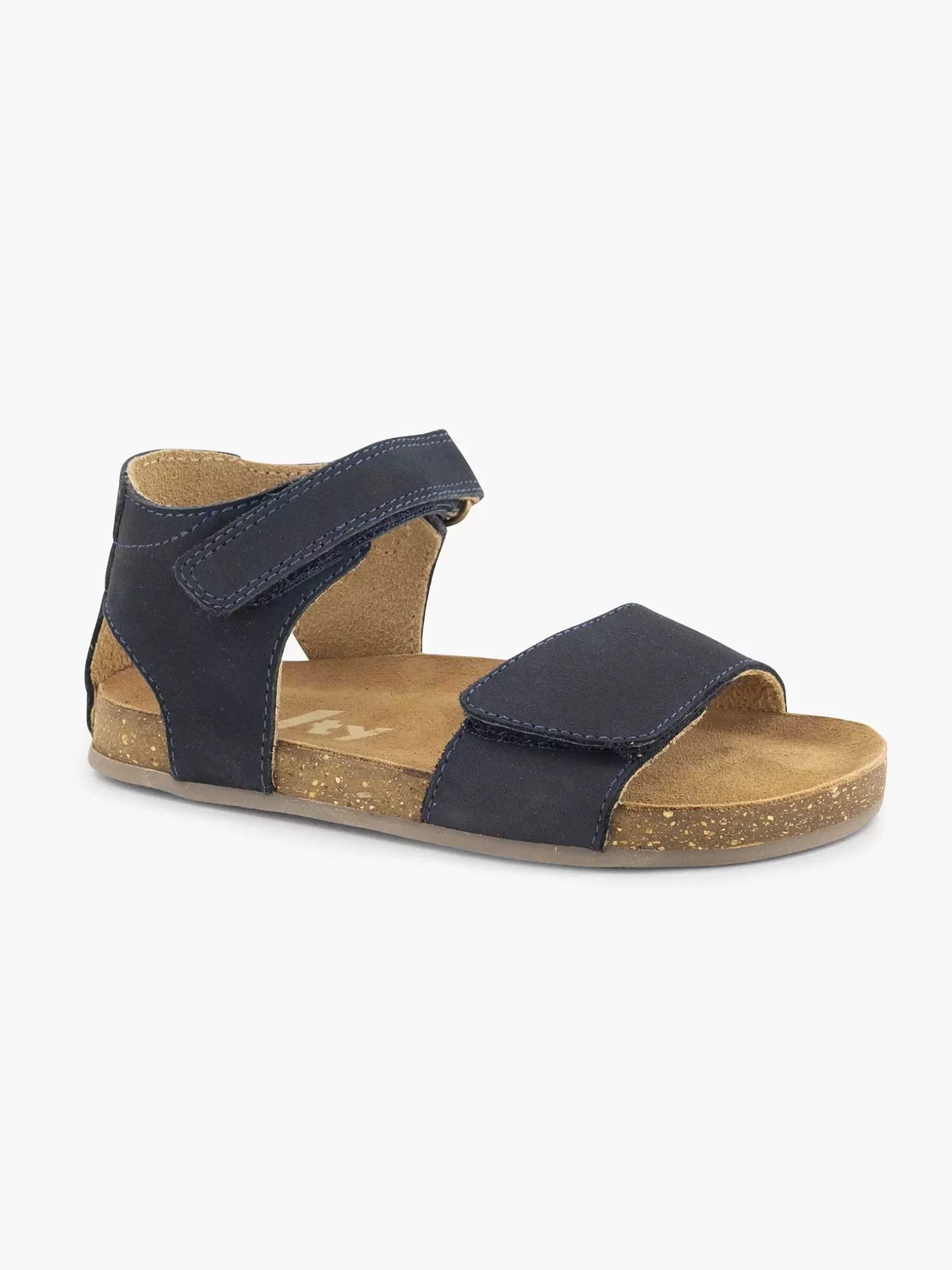 Children Vty Dark Blue Leather Sandal