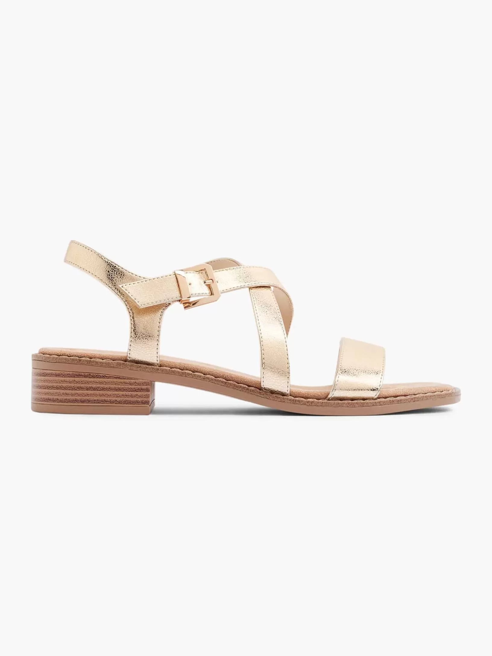 Ladies Graceland Golden Sandal