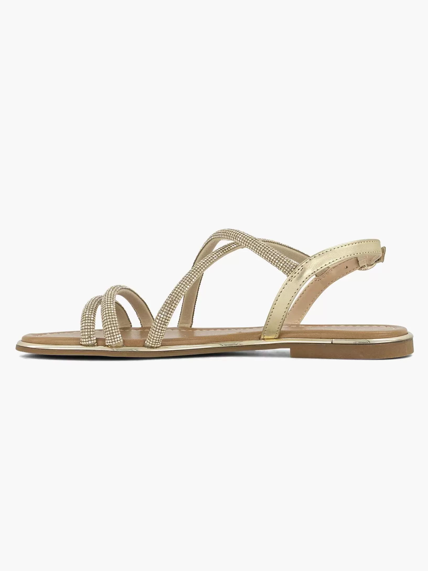 Ladies Graceland Golden Sandal