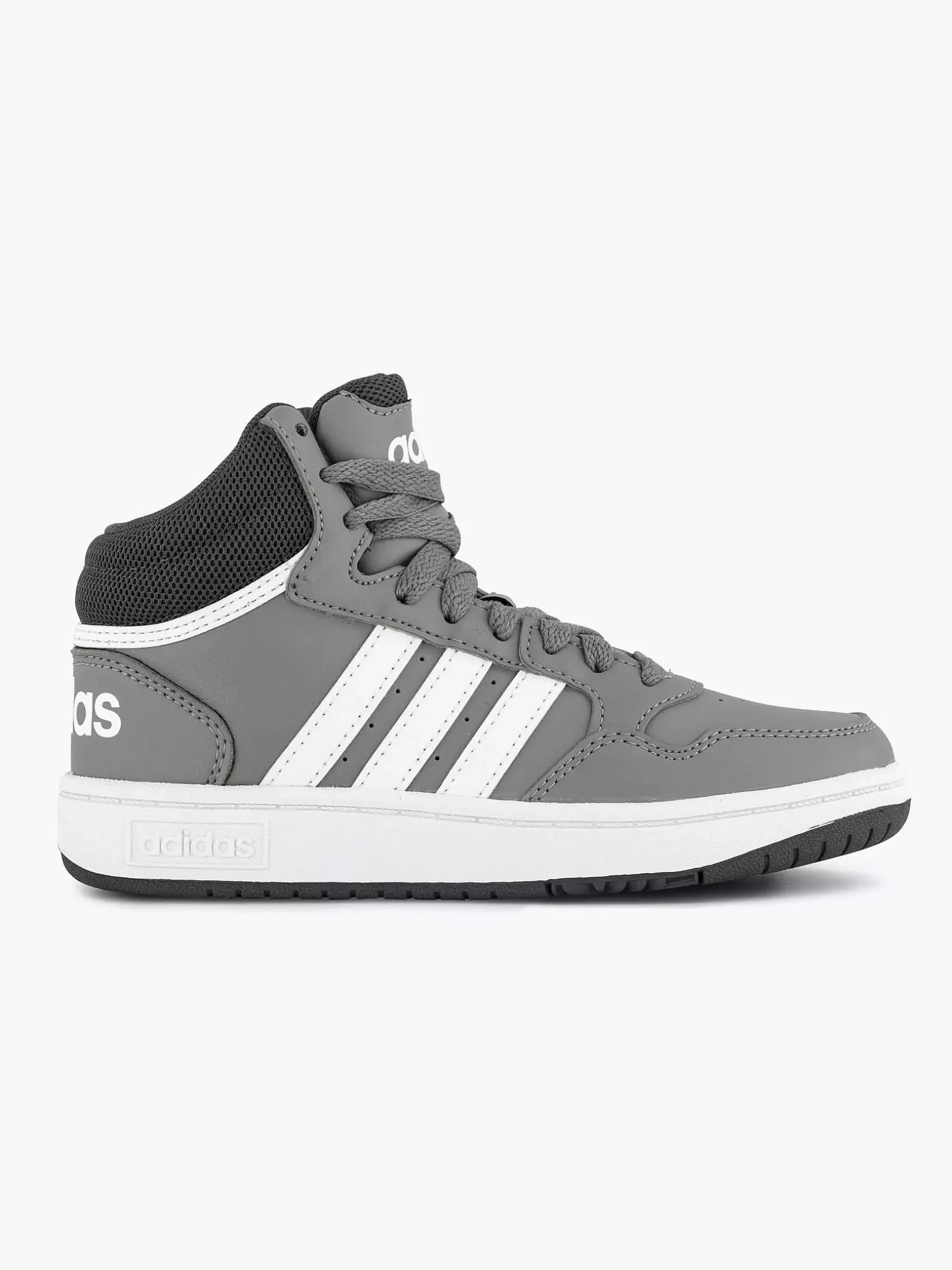 Children adidas Gray Hoops Mid 3.0 K