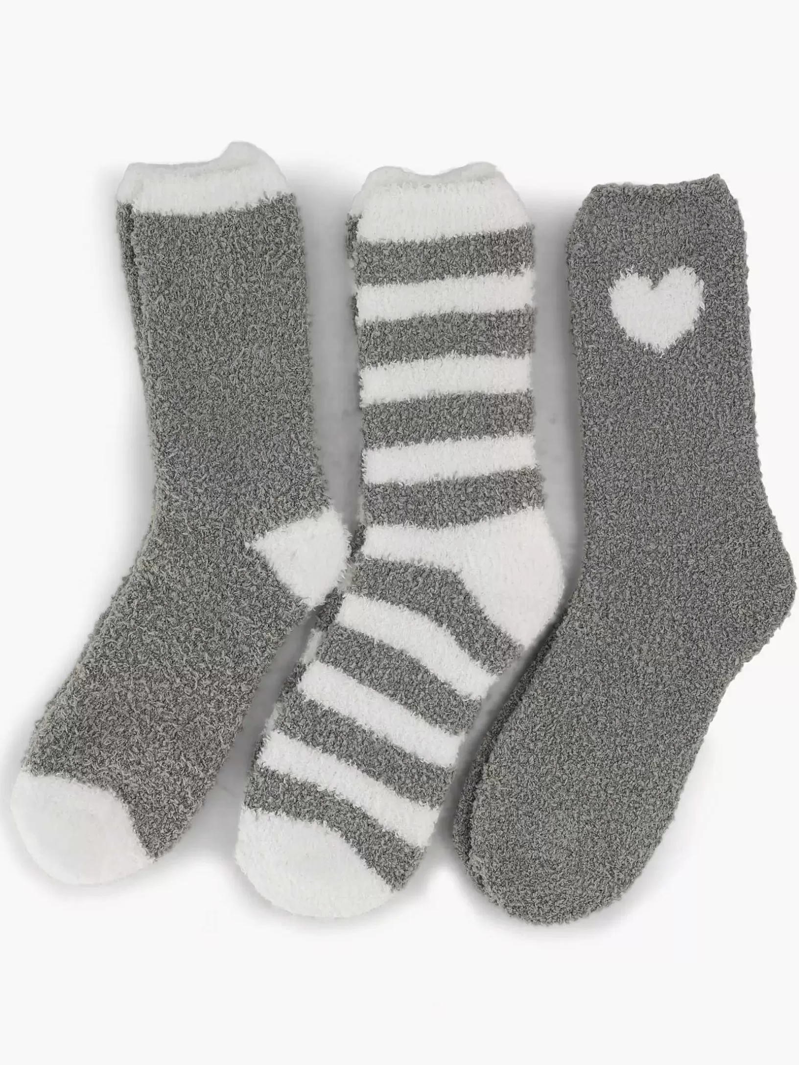 Ladies vanHaren Gray House Sock 36-41 3 Pack